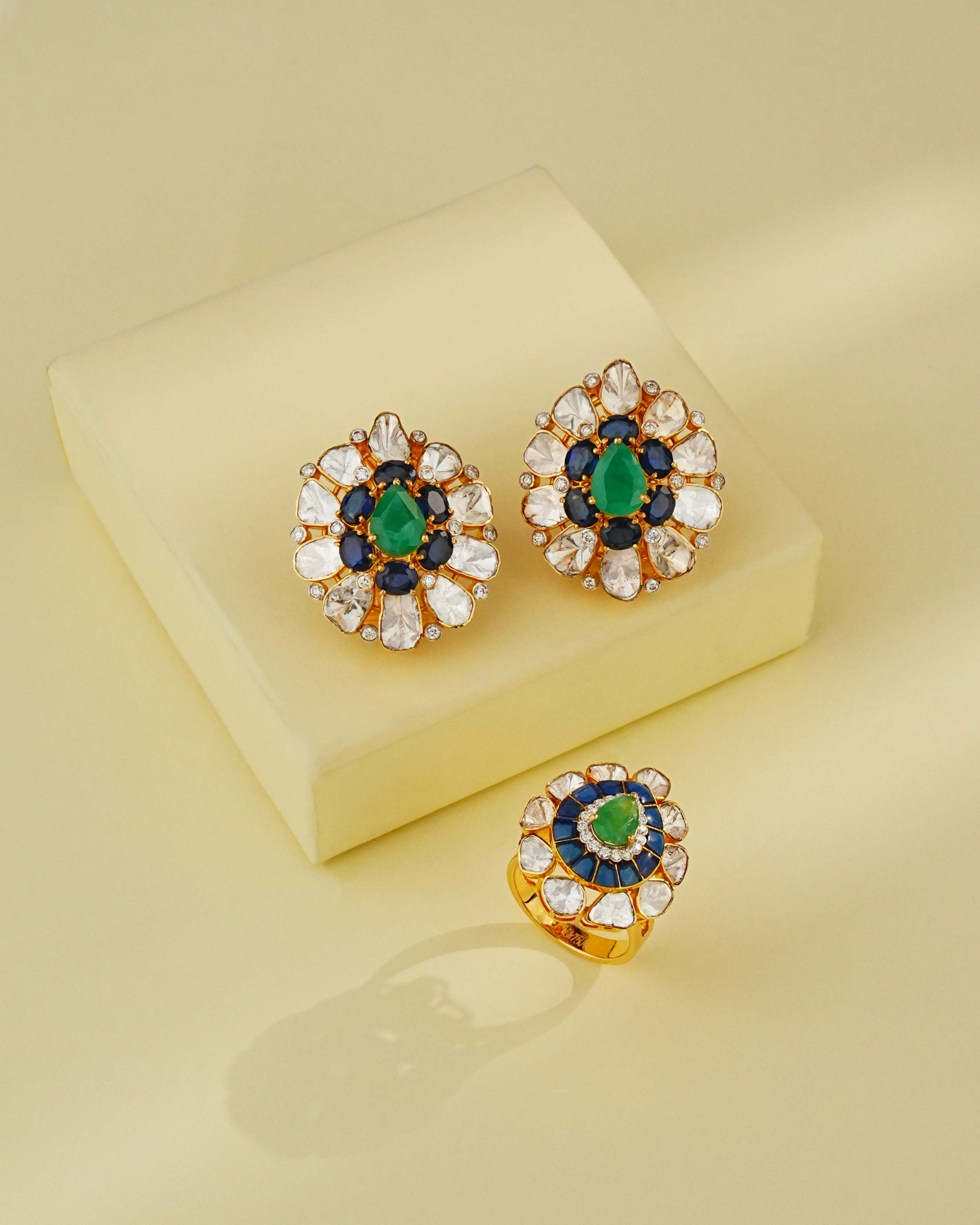 Tanaya Tops And Prisha Ring Set