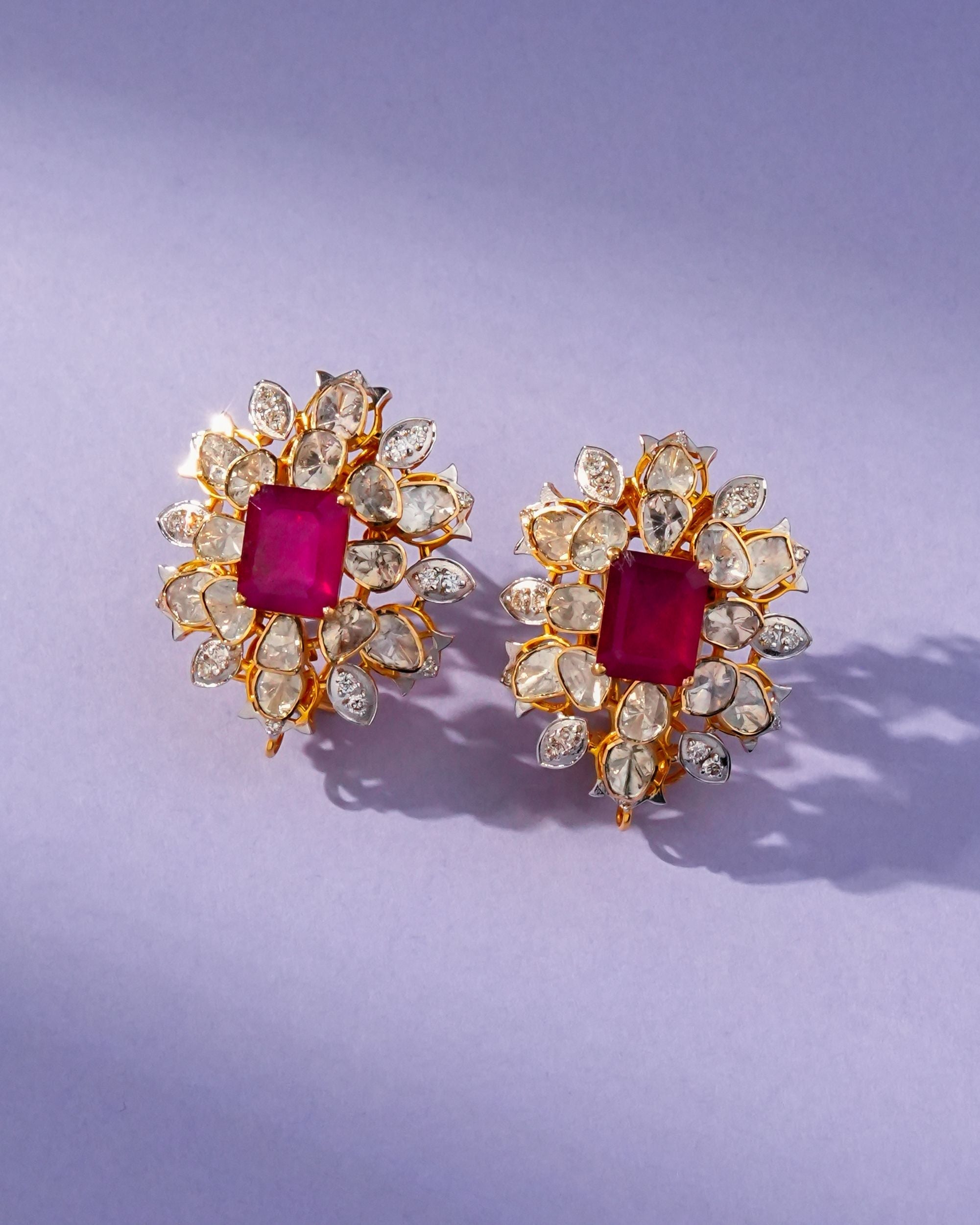 Vithika Polki And Diamond Tops