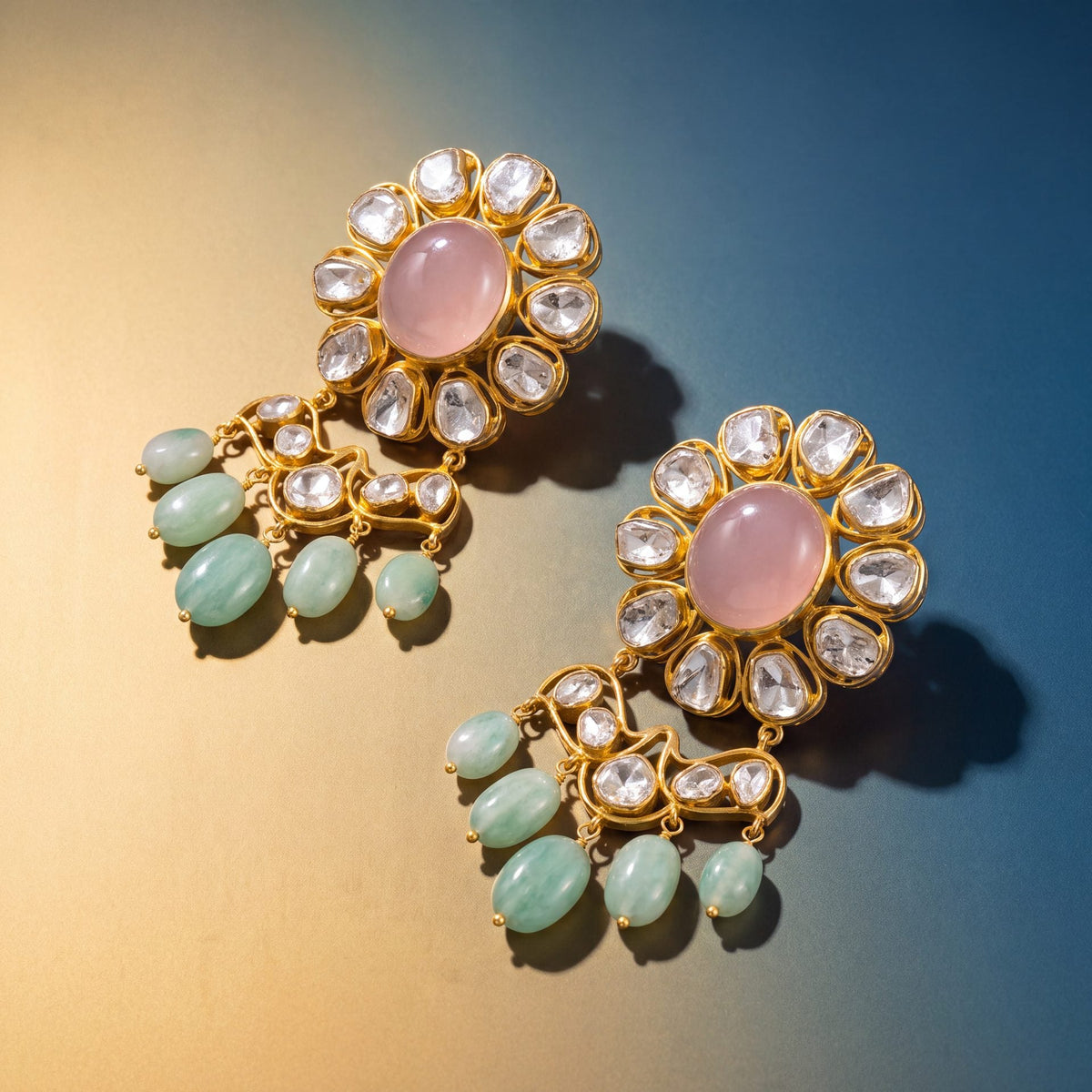 Pavni Polki Long Earrings