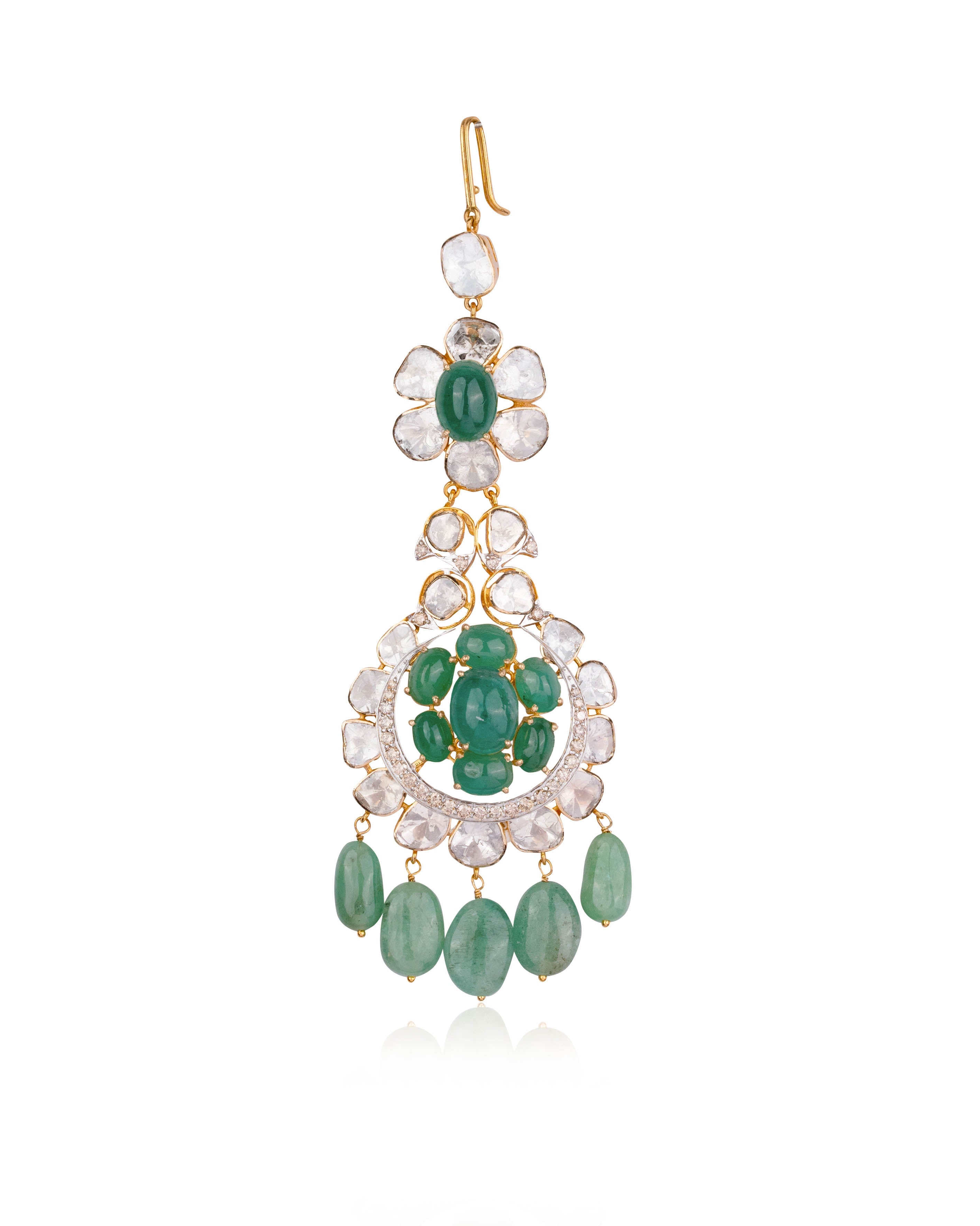 Anika Polki And Diamond Maangtika