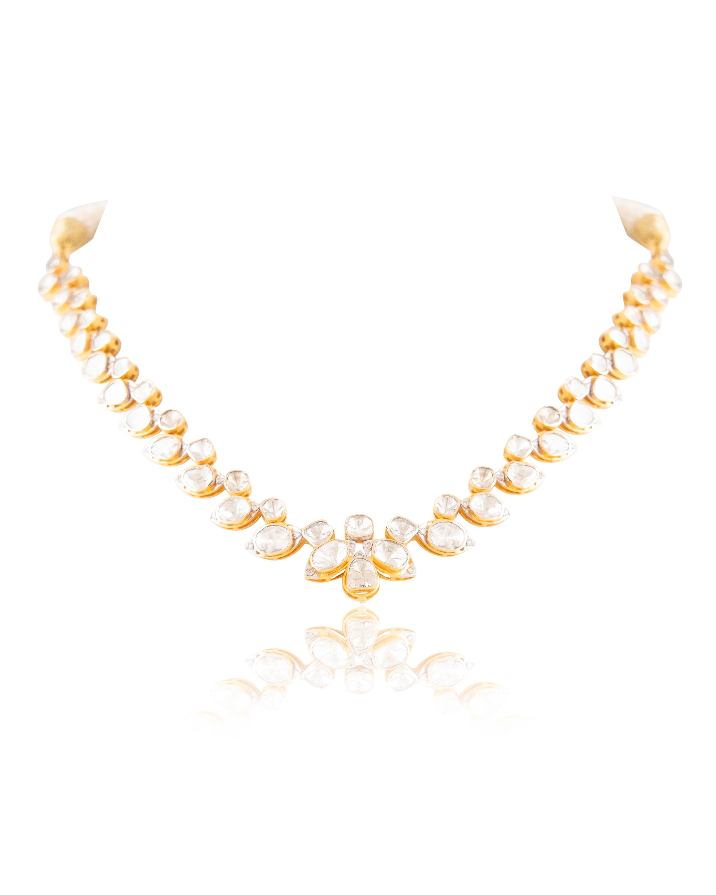 Misbha Polki And Diamond Necklace