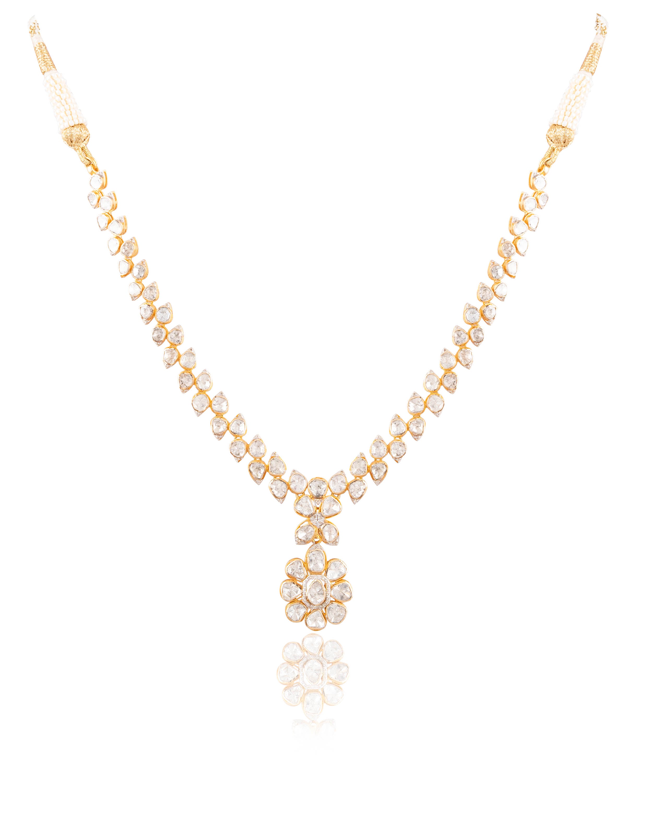 Zia Polki And Diamond Necklace