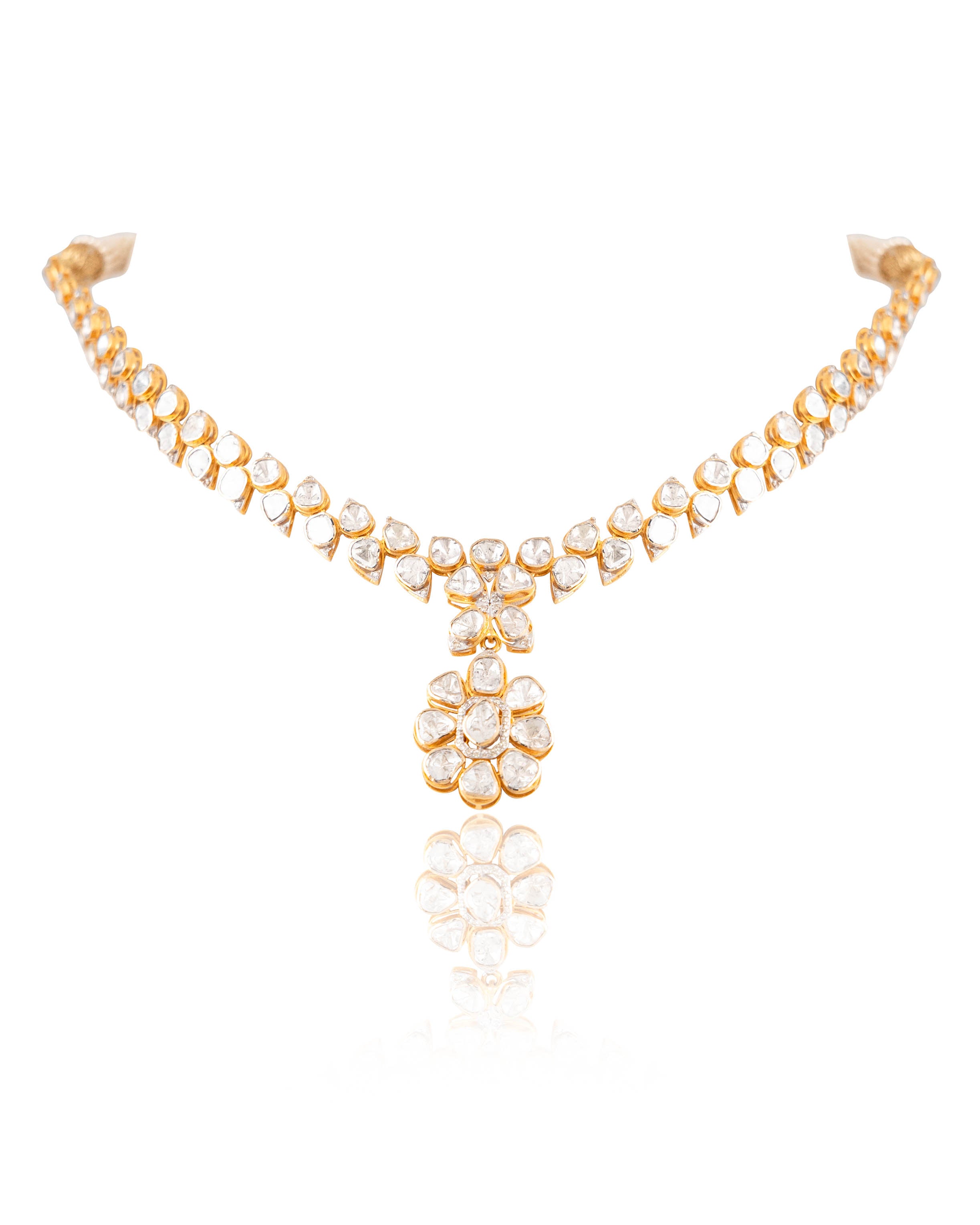 Zia Polki And Diamond Necklace