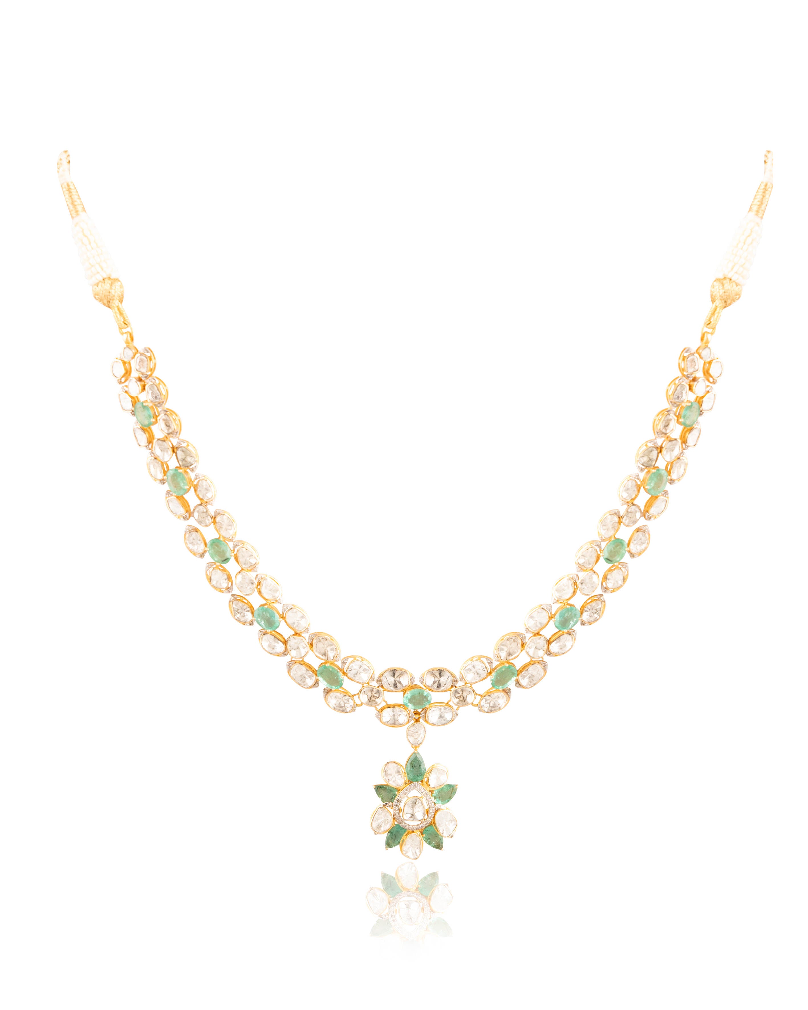 Kiah Polki And Diamond Necklace