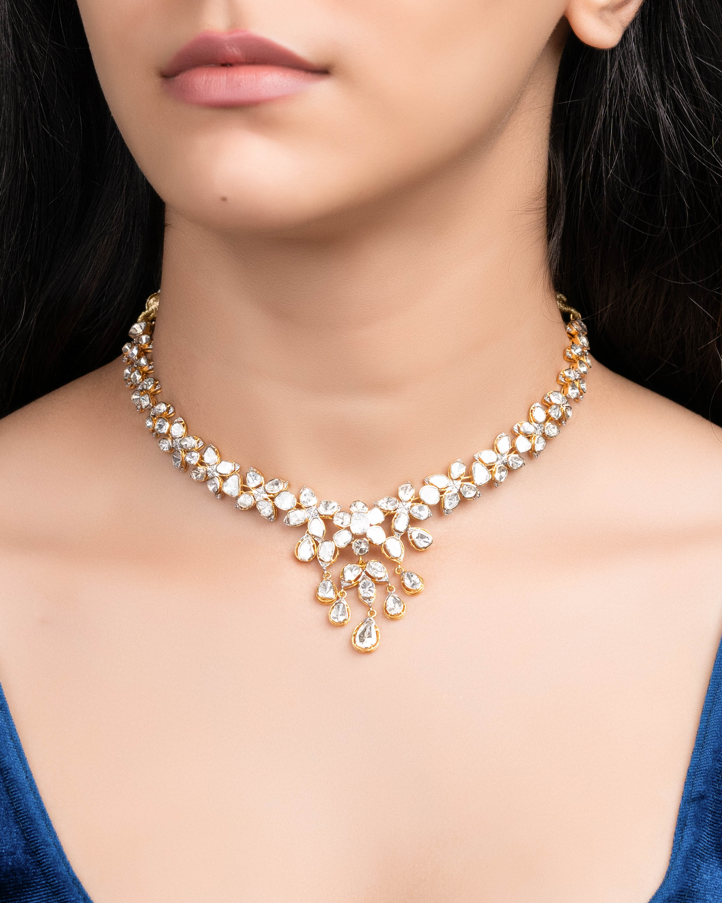 Maira Polki And Diamond Necklace