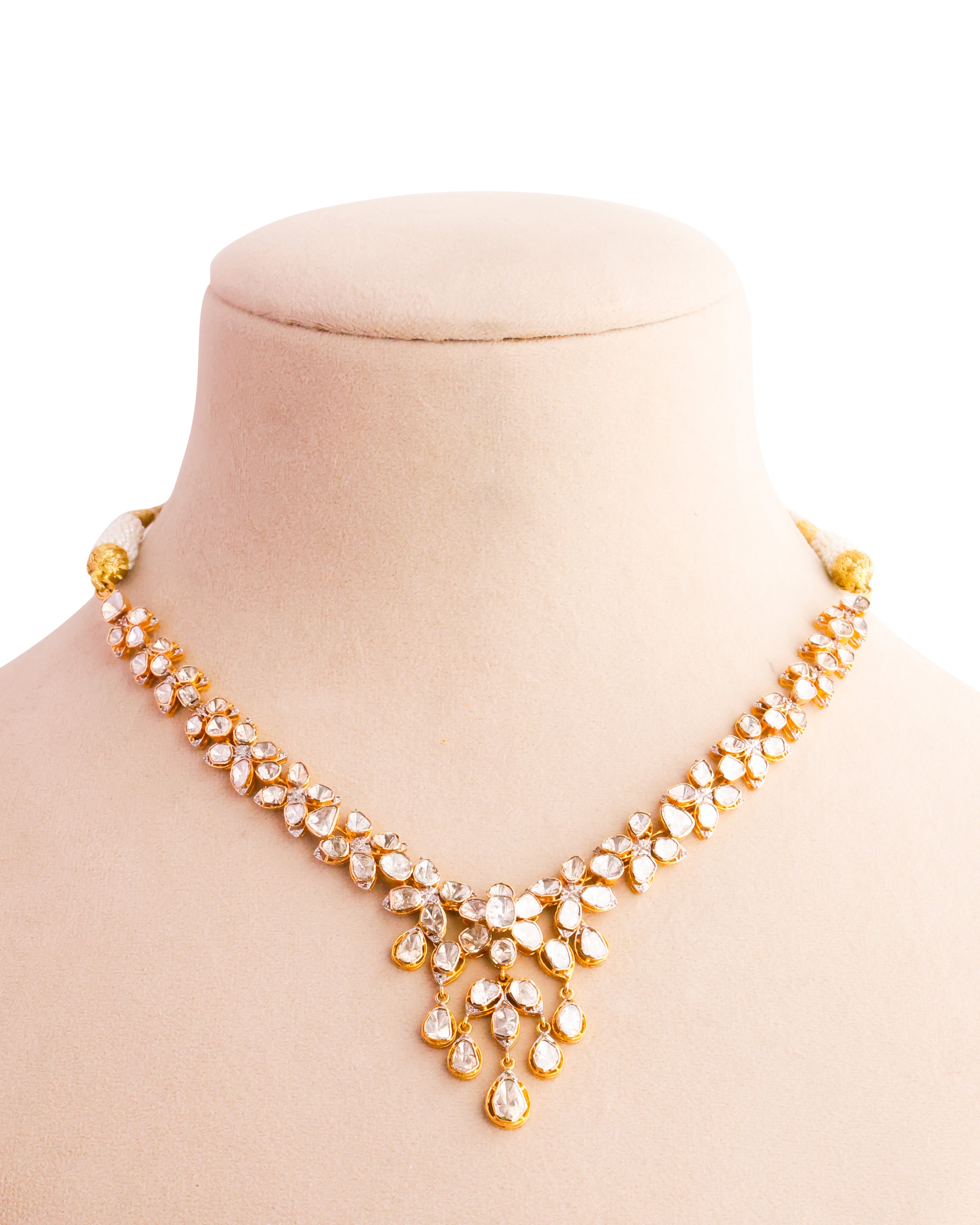 Maira Polki And Diamond Necklace