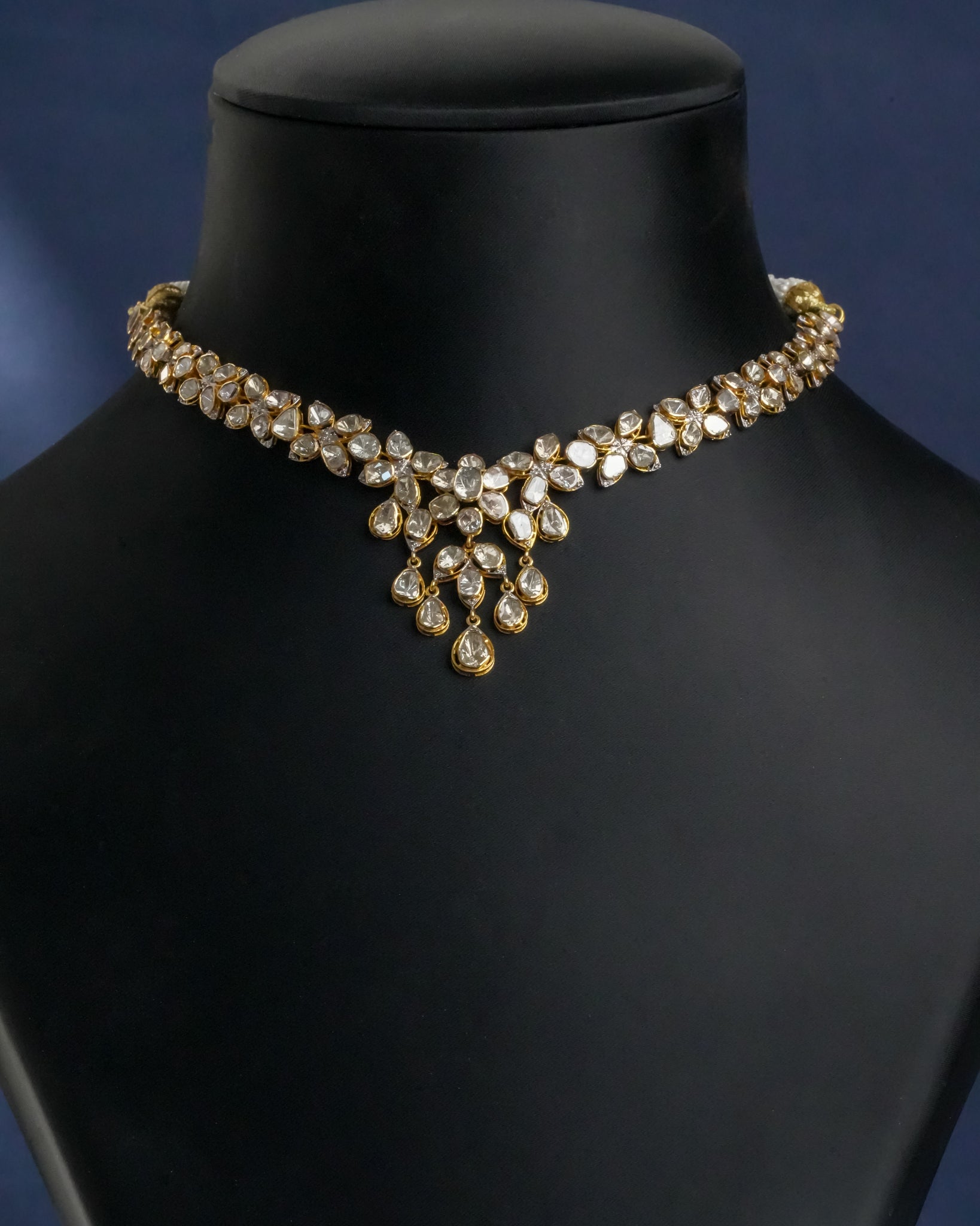 Alinta Polki And Diamond Necklace