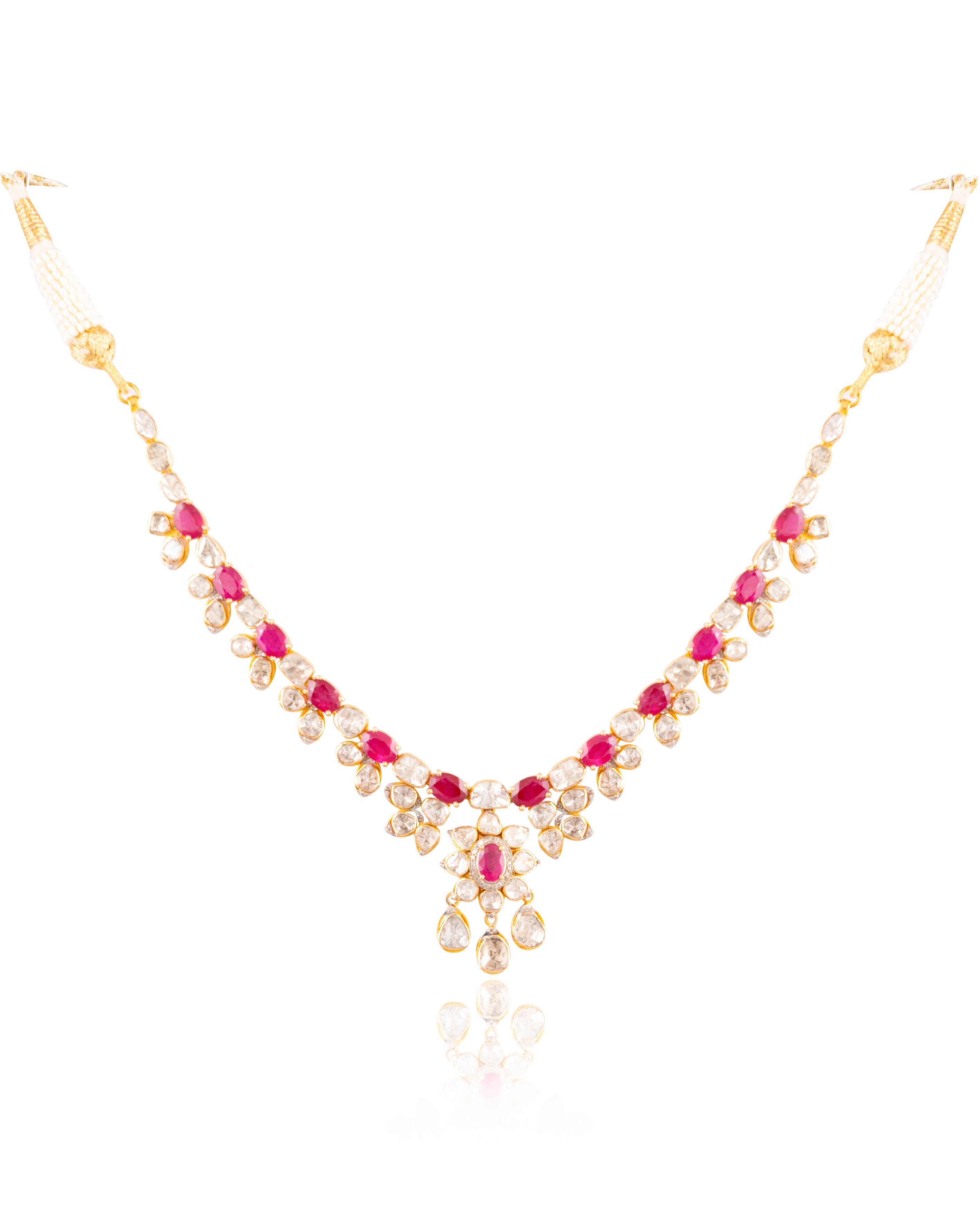 Rishita Polki And Diamond Necklace