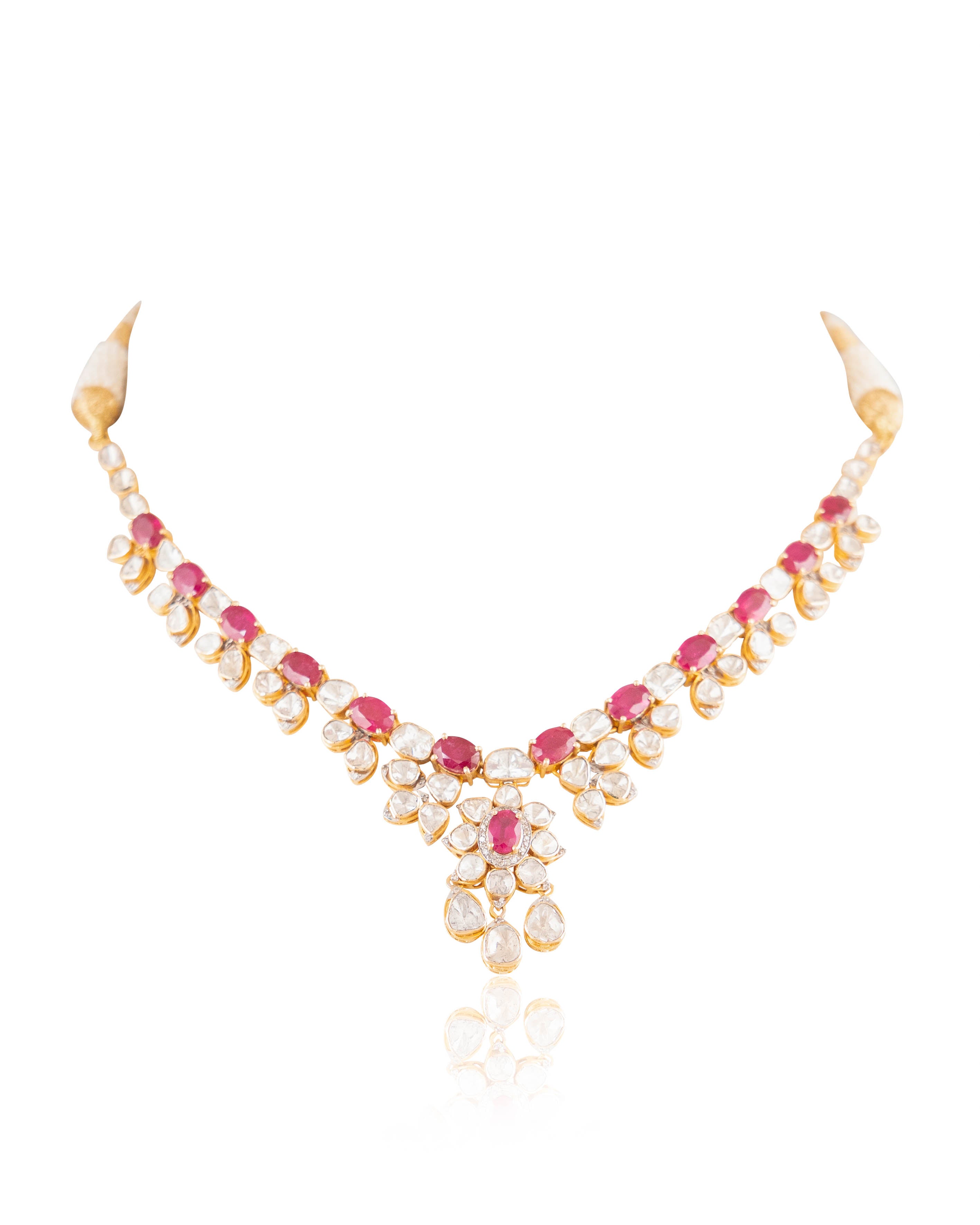 Rishita Polki And Diamond Necklace