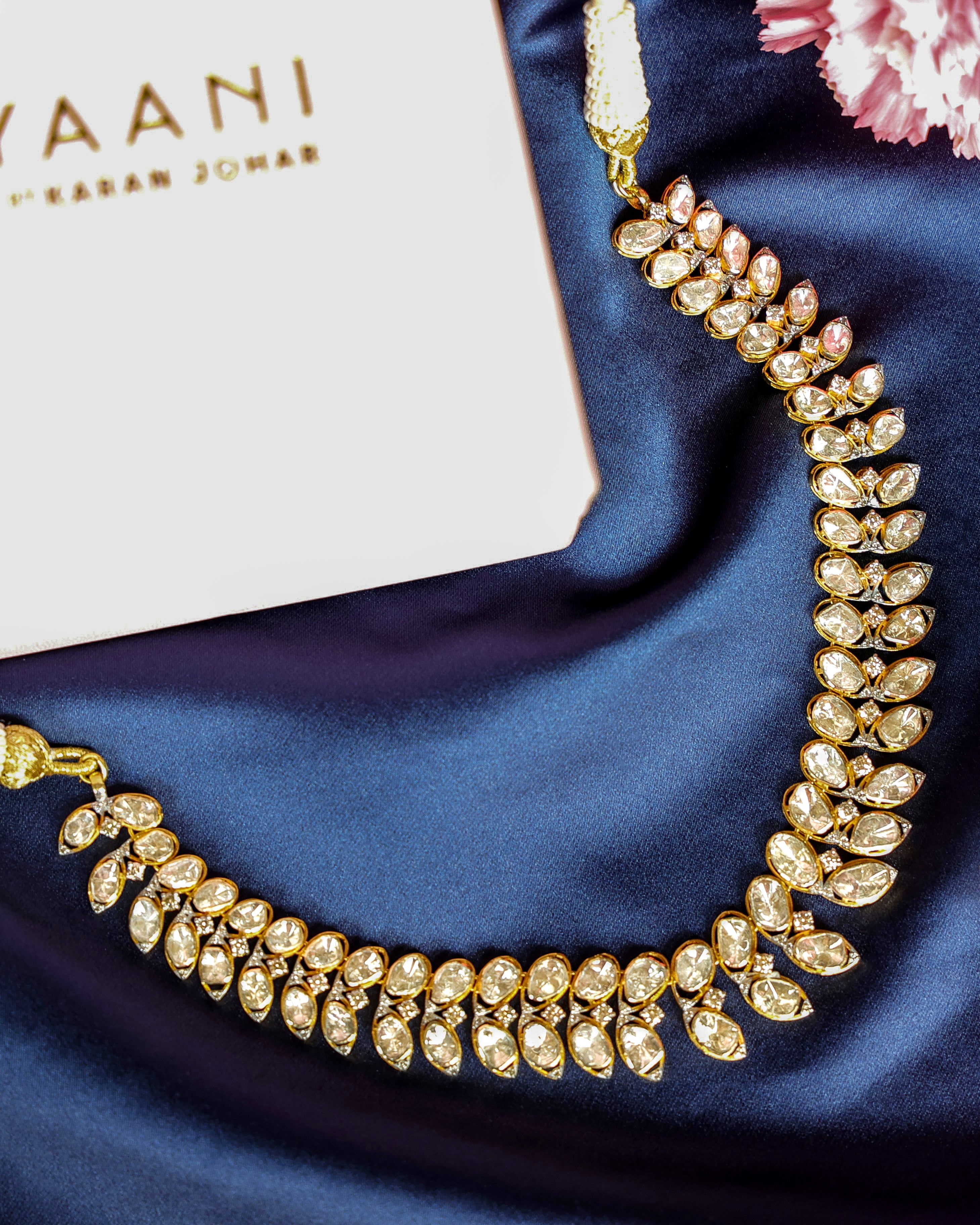 Aliza Polki And Diamond Necklace