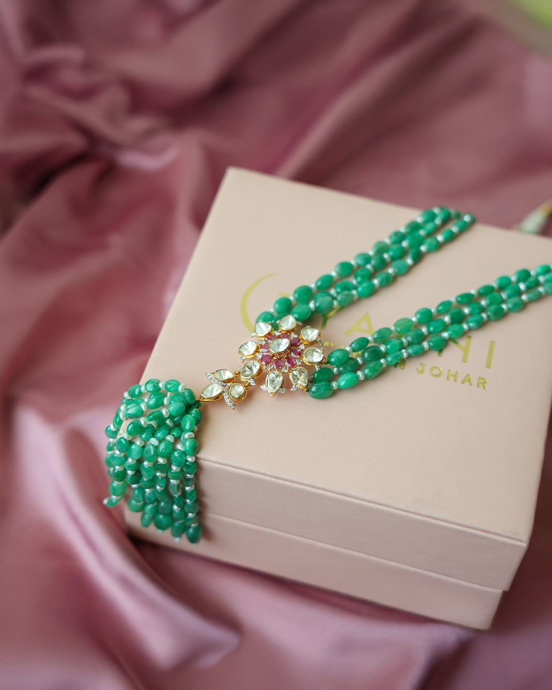 Vanessa Polki And Diamond Bead Pendant