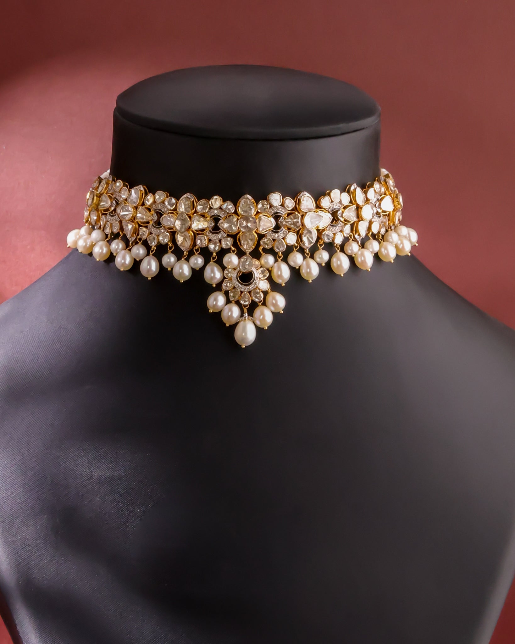 Narella Polki And Diamond Choker