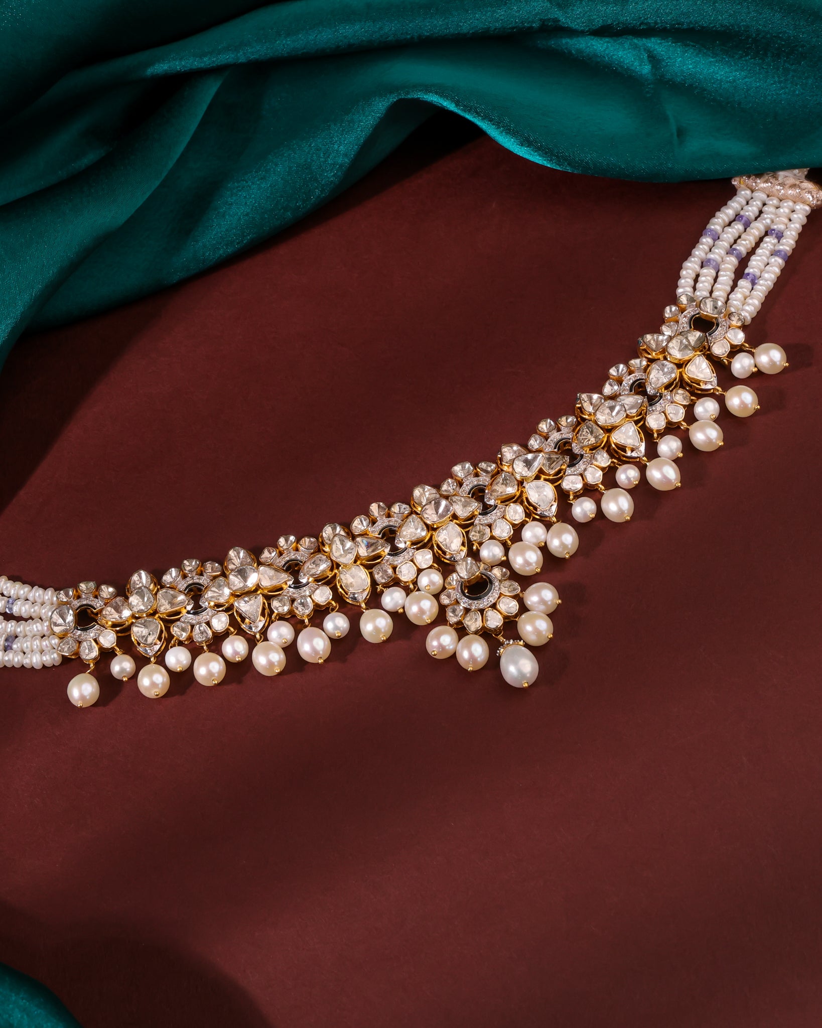 Narella Polki And Diamond Choker