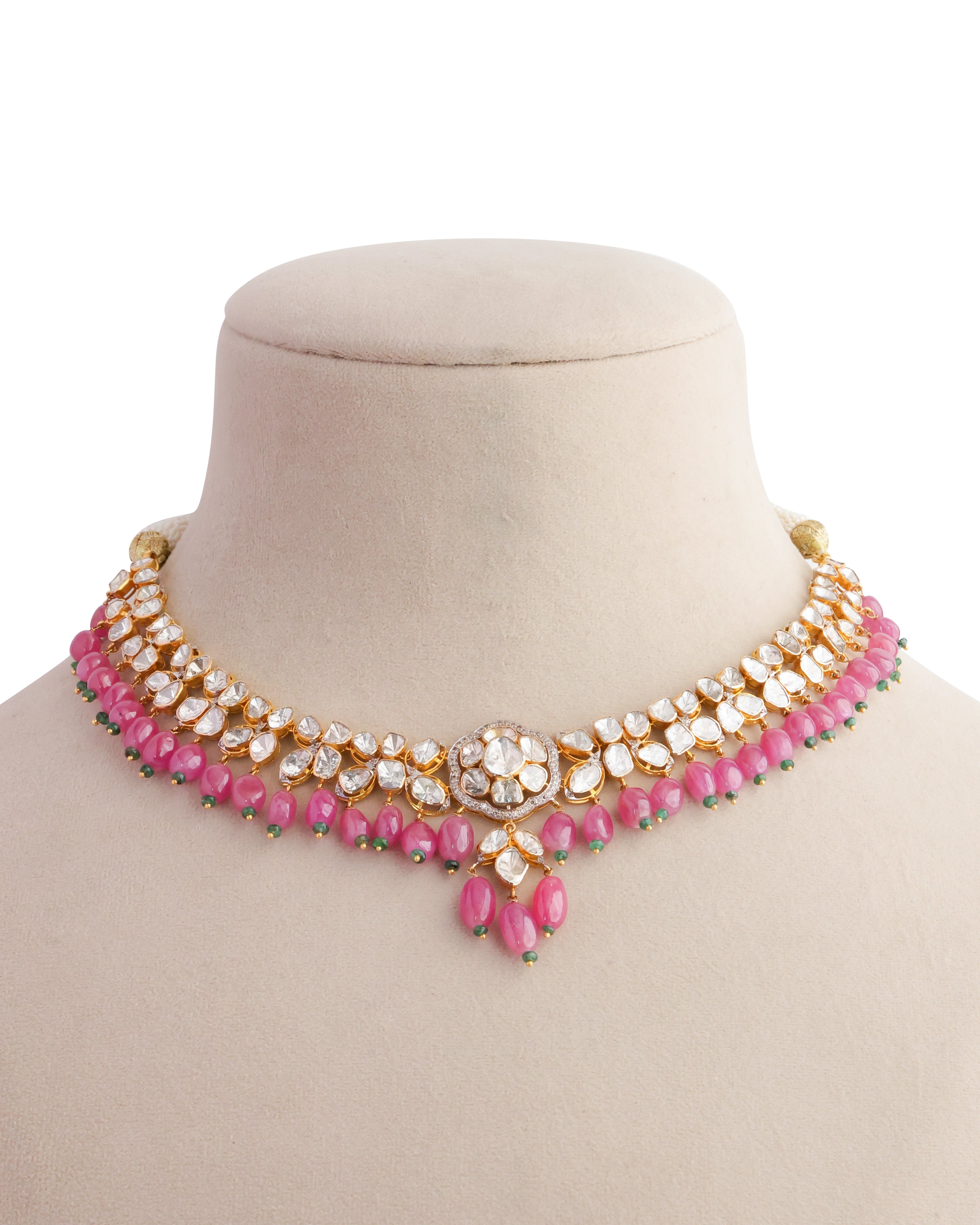 Jagruti Polki And Diamond Choker