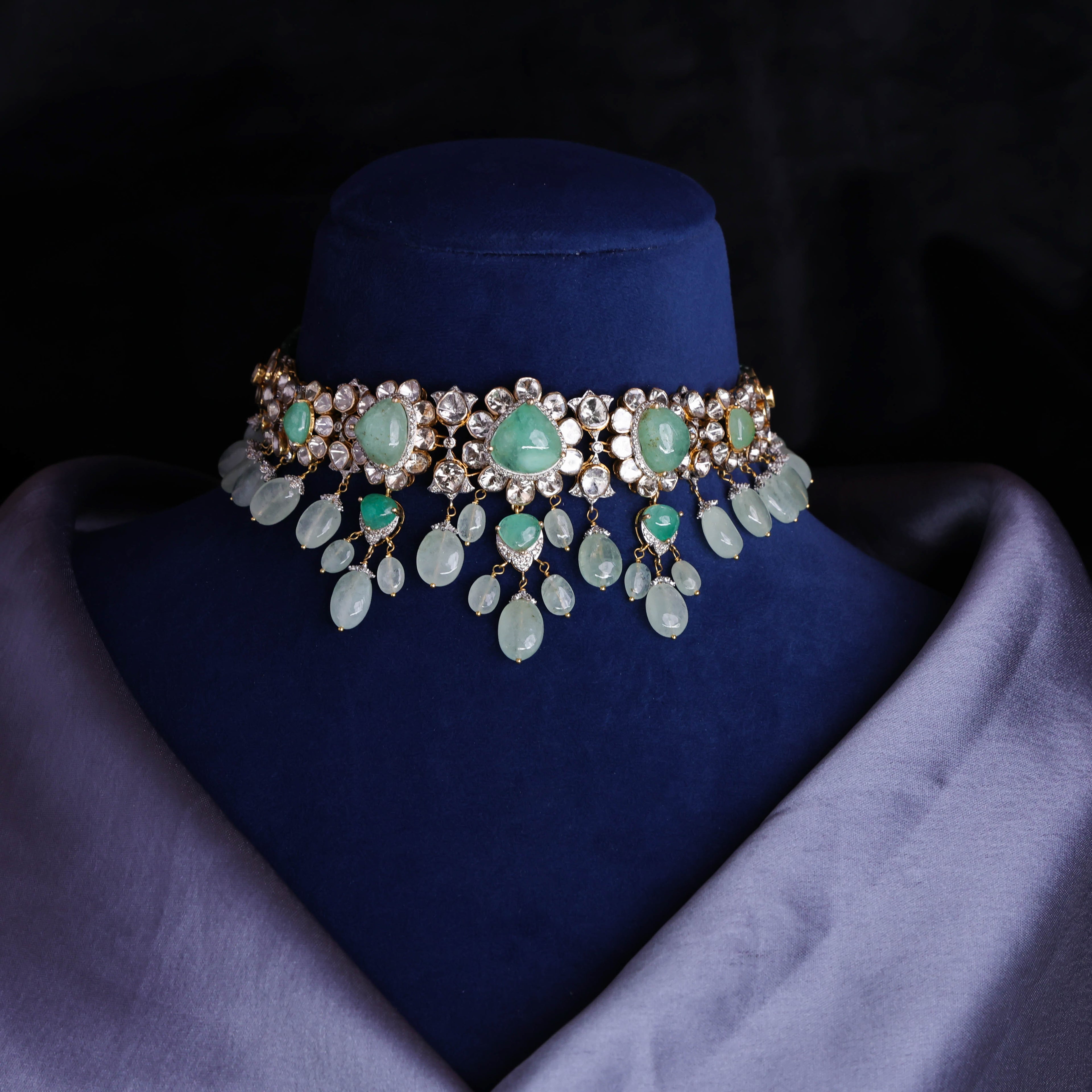 Chanchal Polki And Diamond Choker