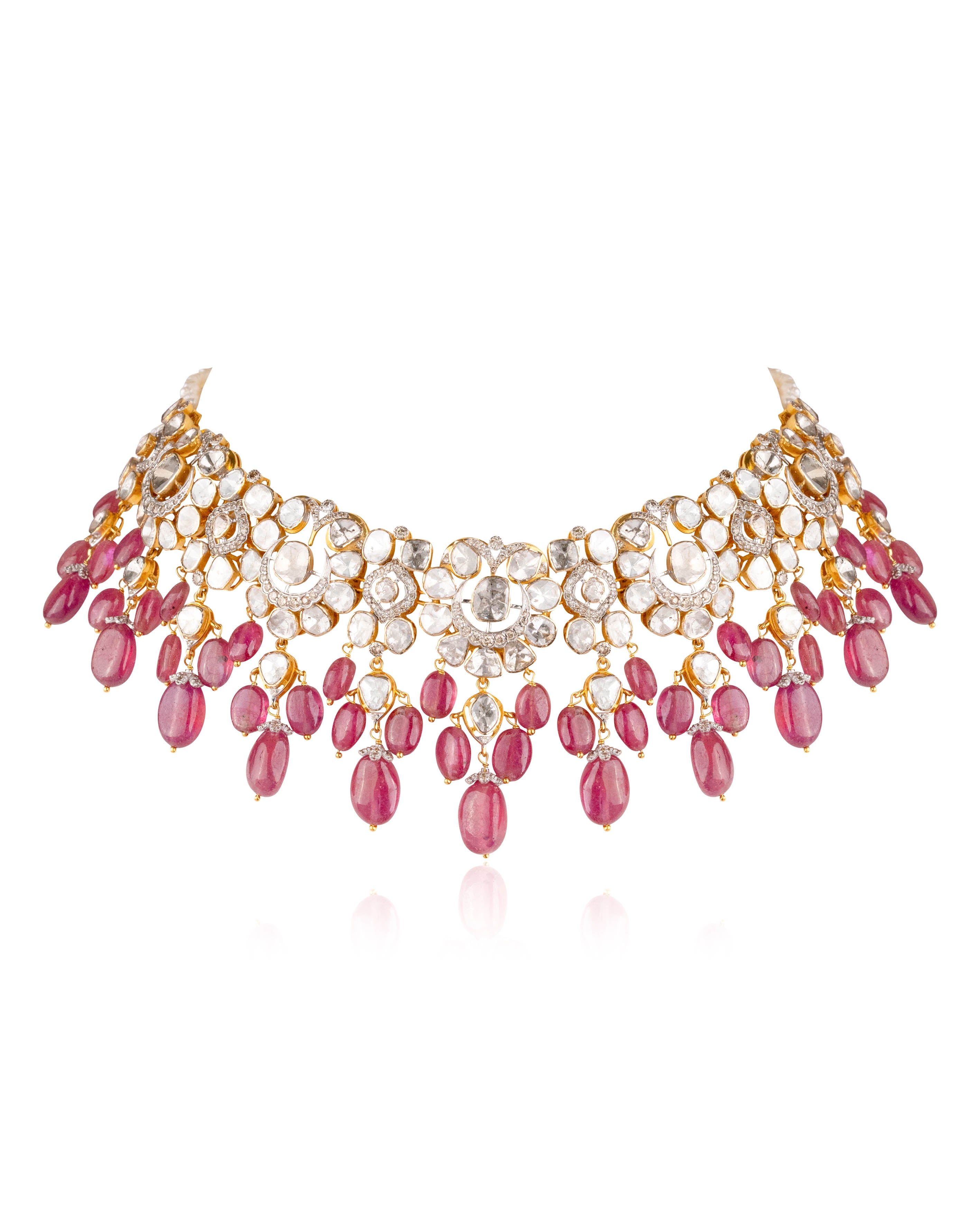 Gauri Polki And Diamond Choker