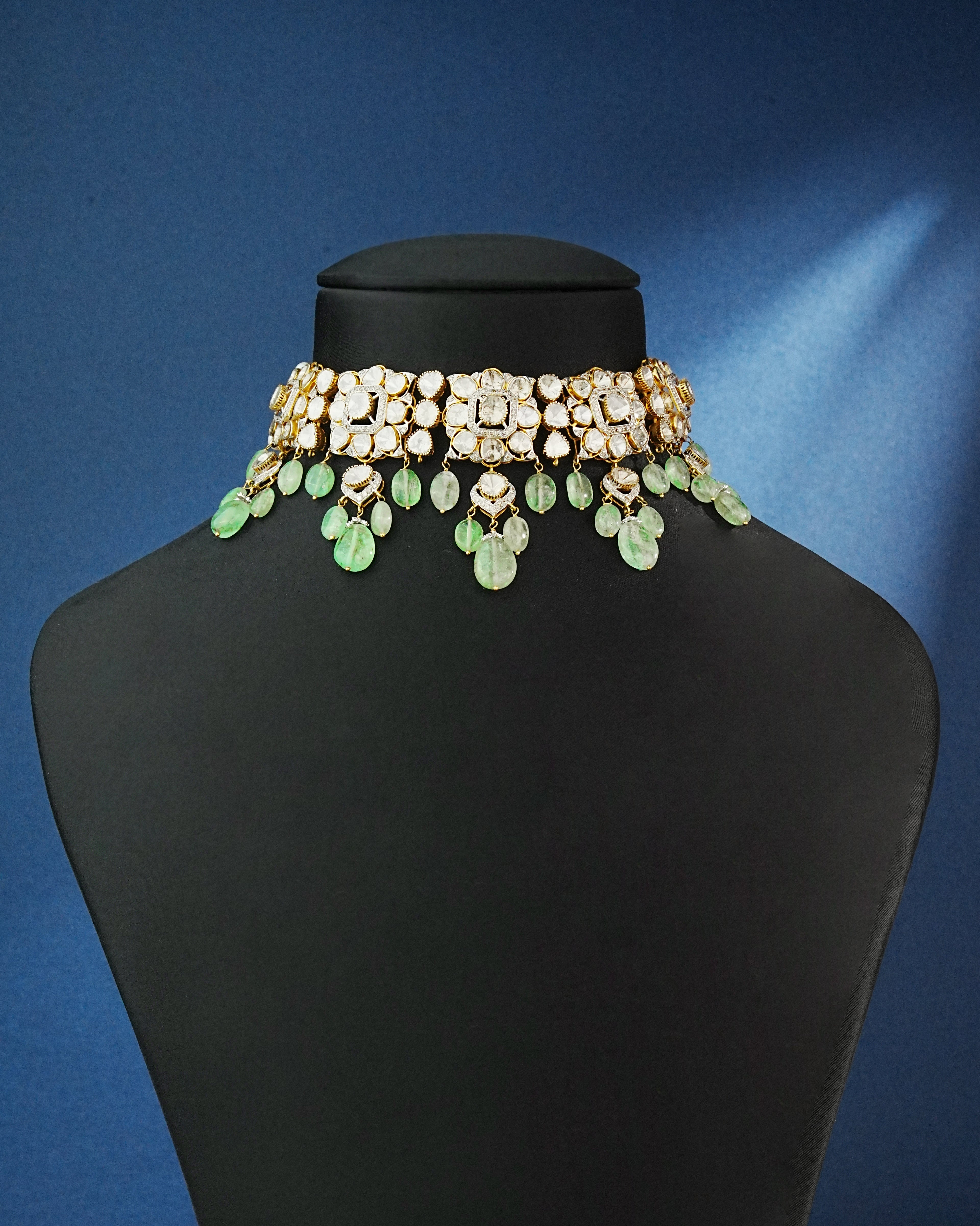 Estella Polki And Diamond Choker