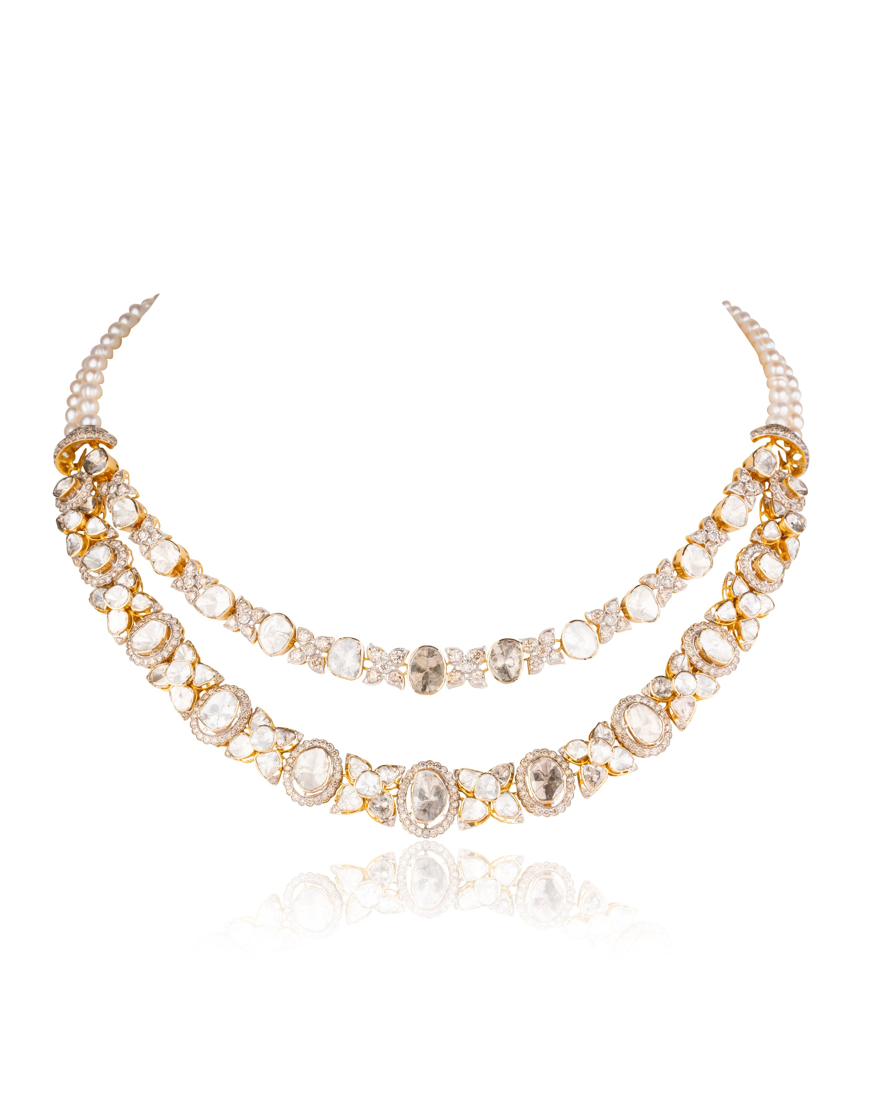 Shilpa Polki And Diamond Necklace