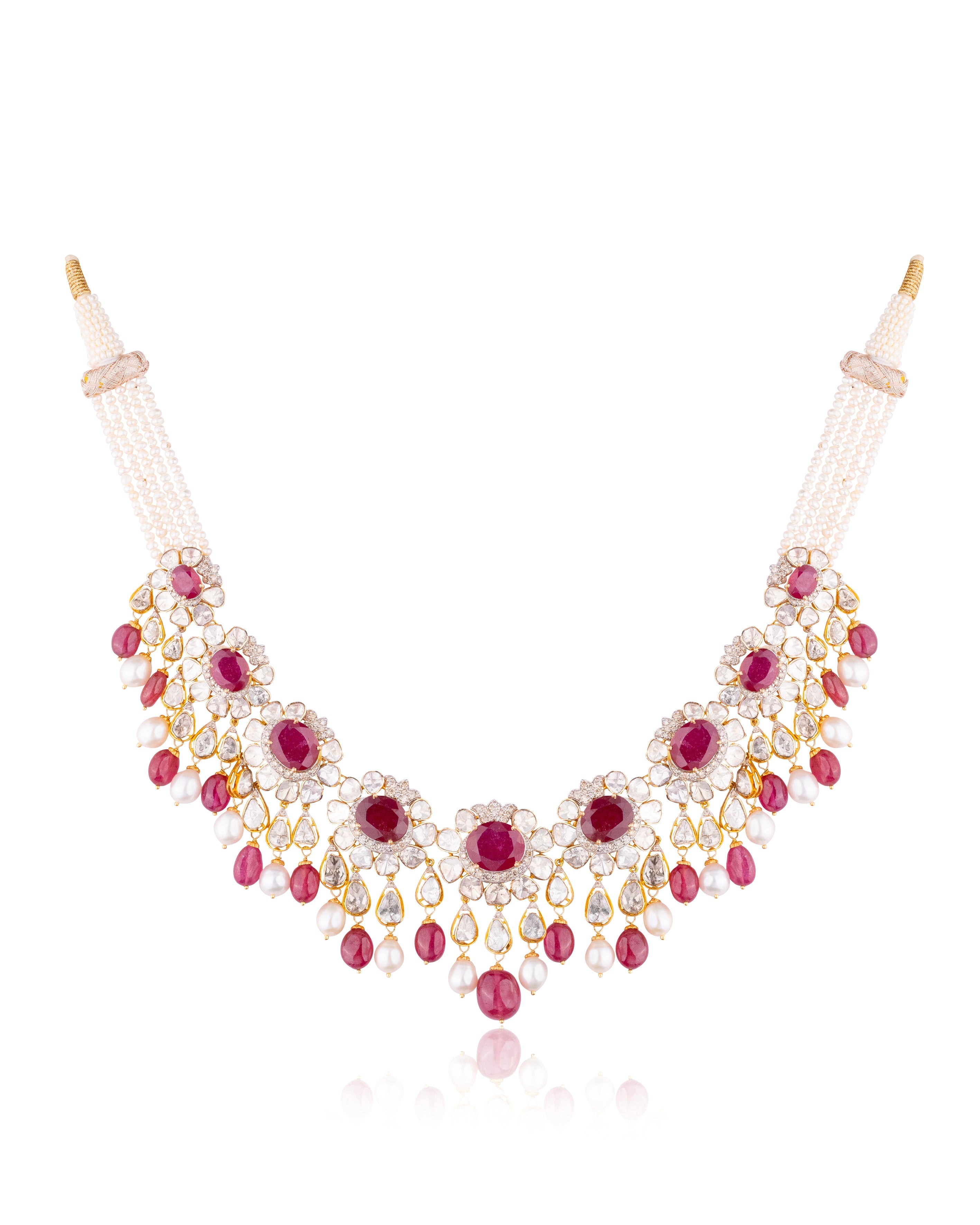 Samita Polki And Diamond Necklace