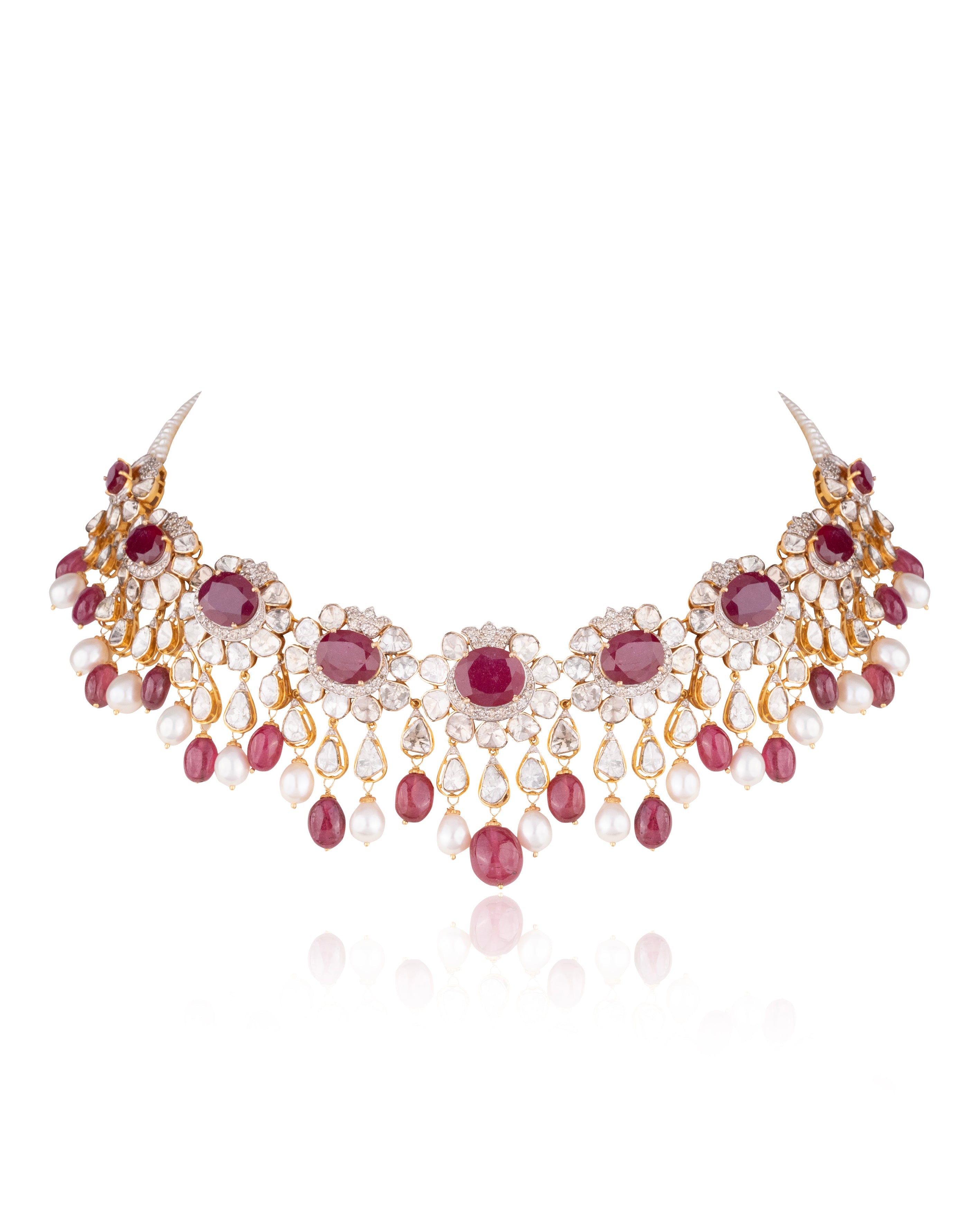 Samita Polki And Diamond Necklace