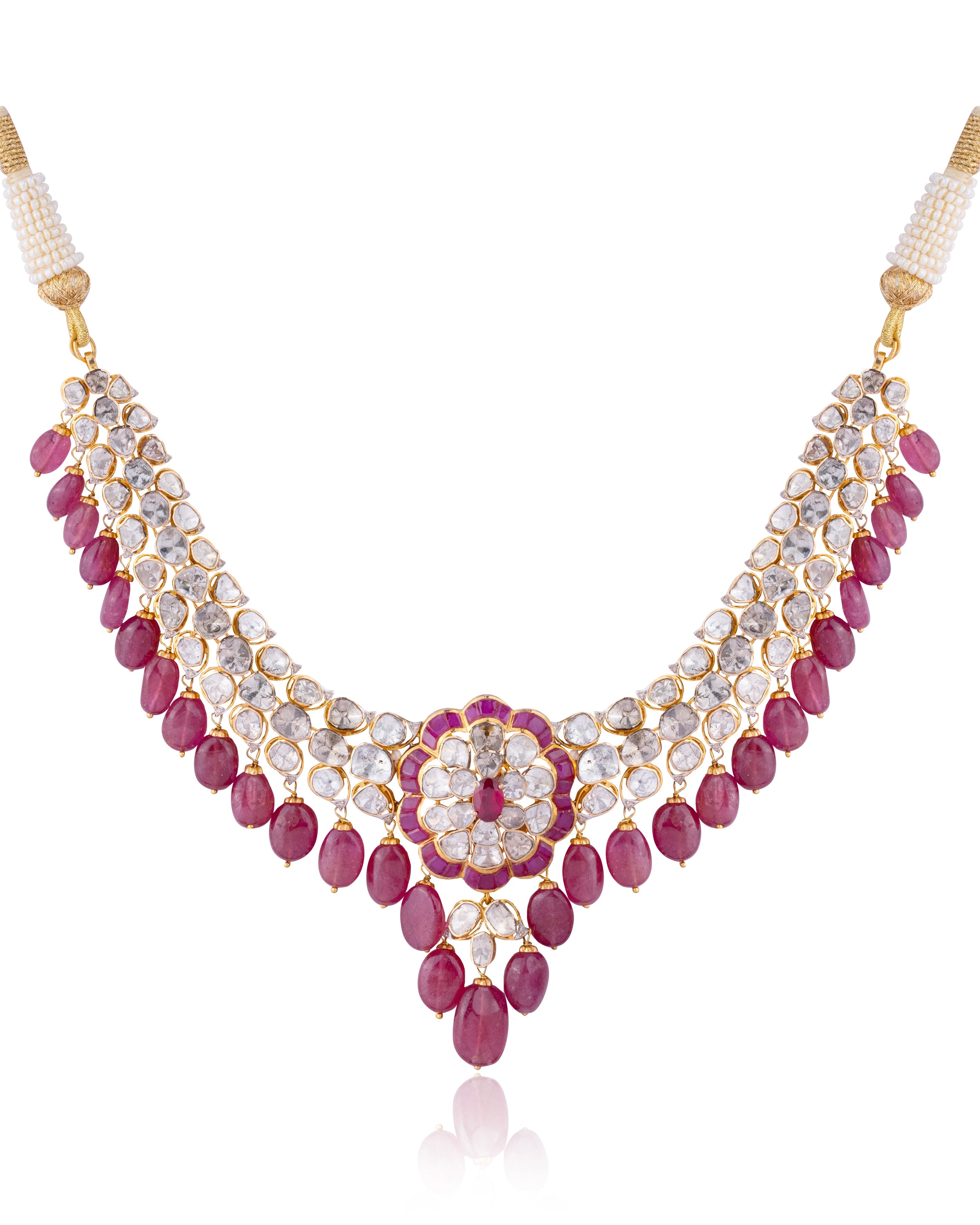 Suprita Polki And Diamond Necklace