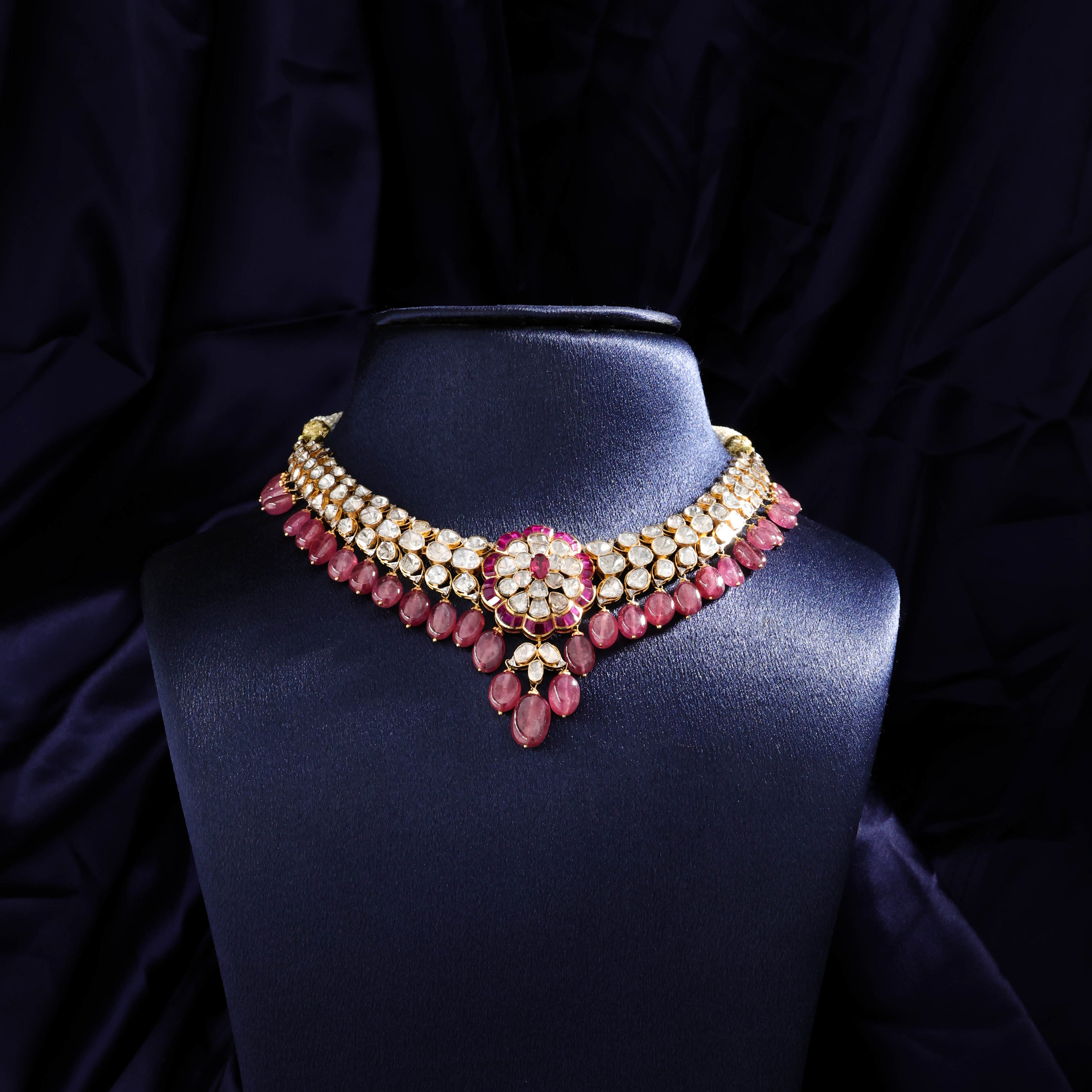 Suprita Polki And Diamond Necklace