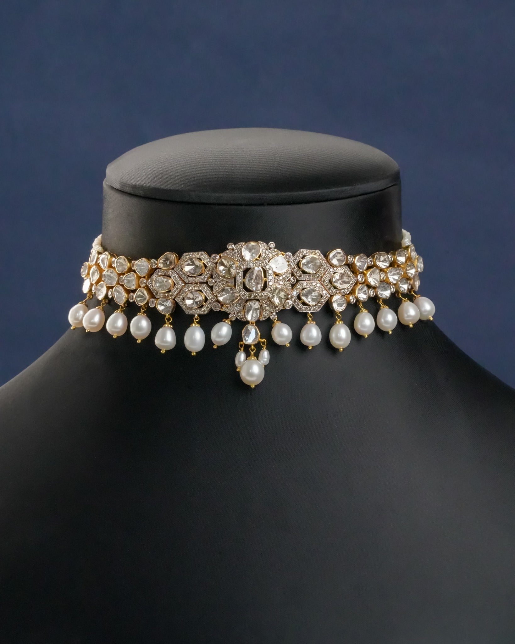 Evienne Polki And Diamond Choker