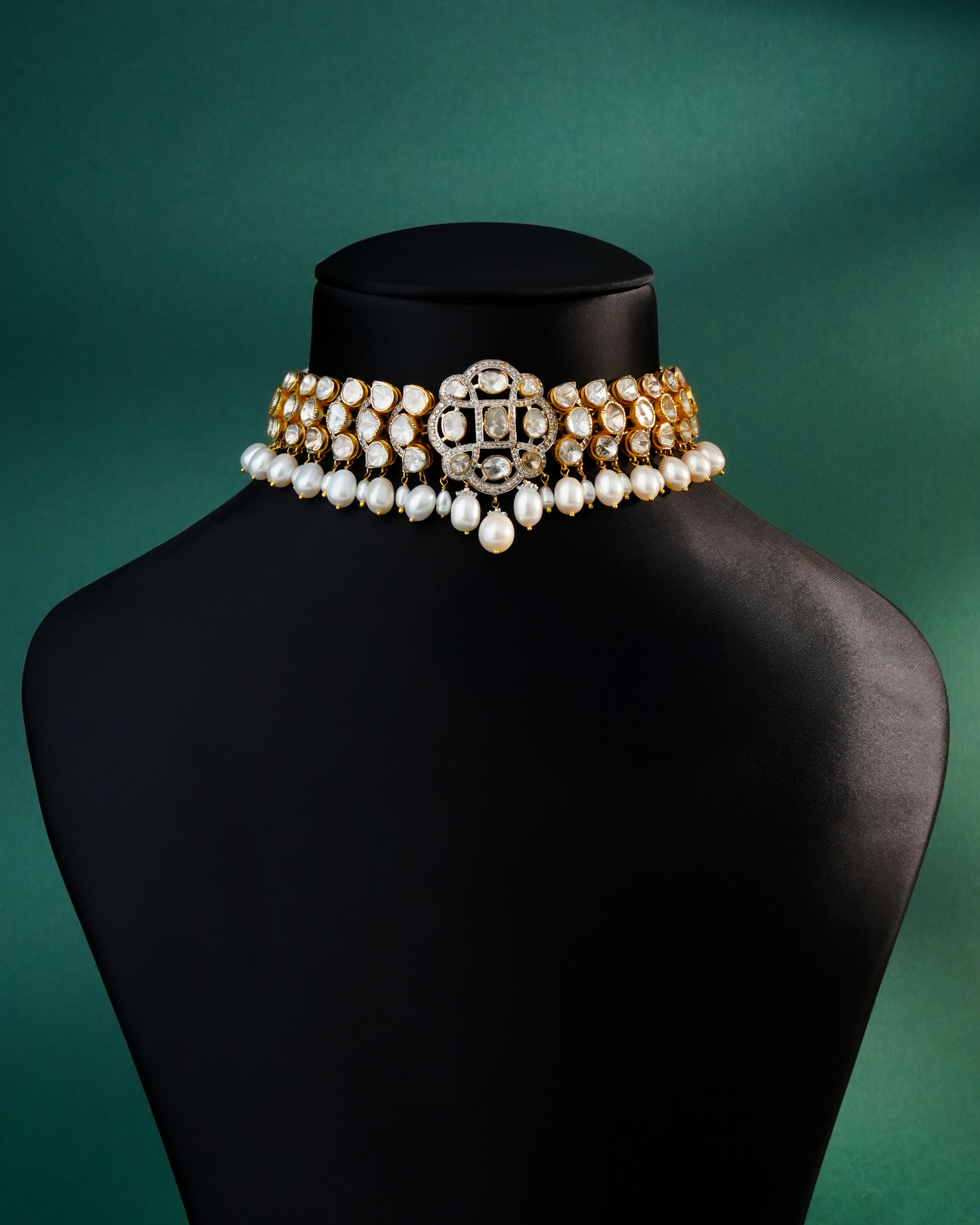 Carole Polki And Diamond Choker