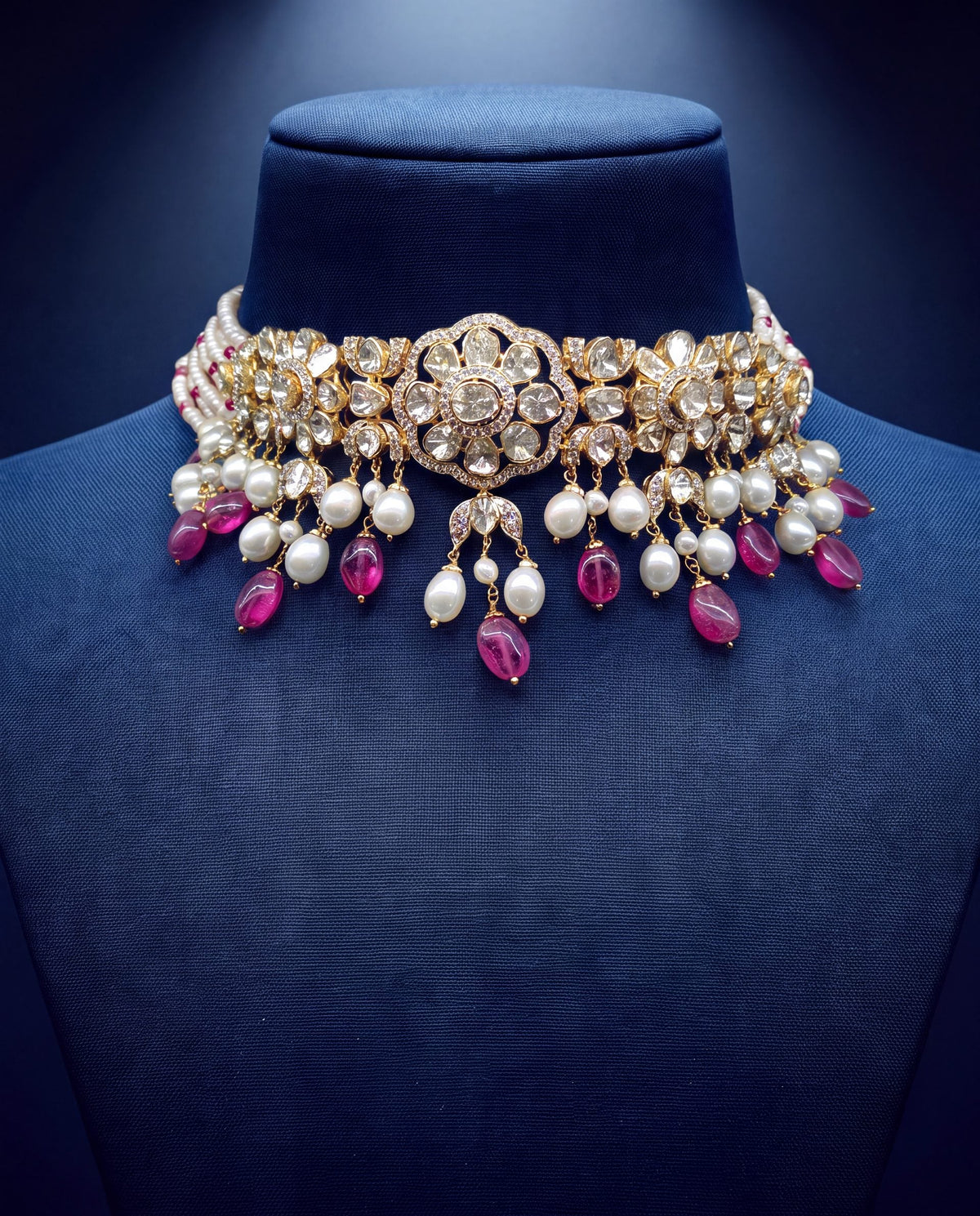 Sulekha Polki And Diamond Choker