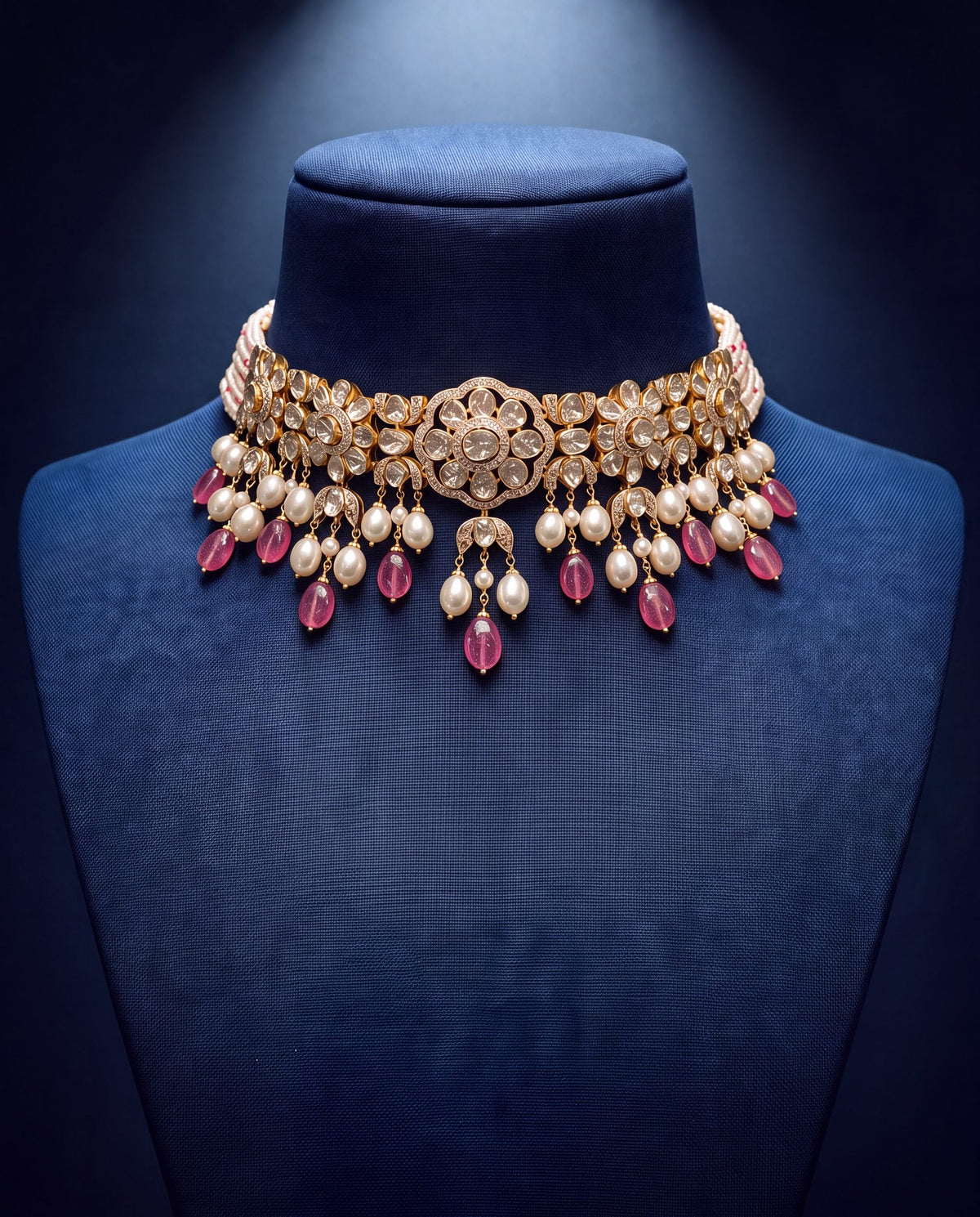 Sulekha Polki And Diamond Choker