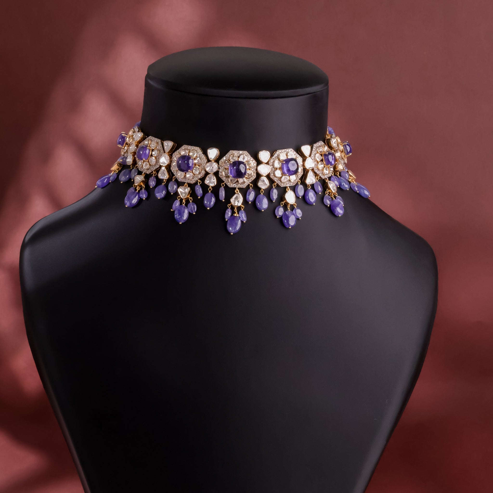 Zee Polki And Diamond Choker