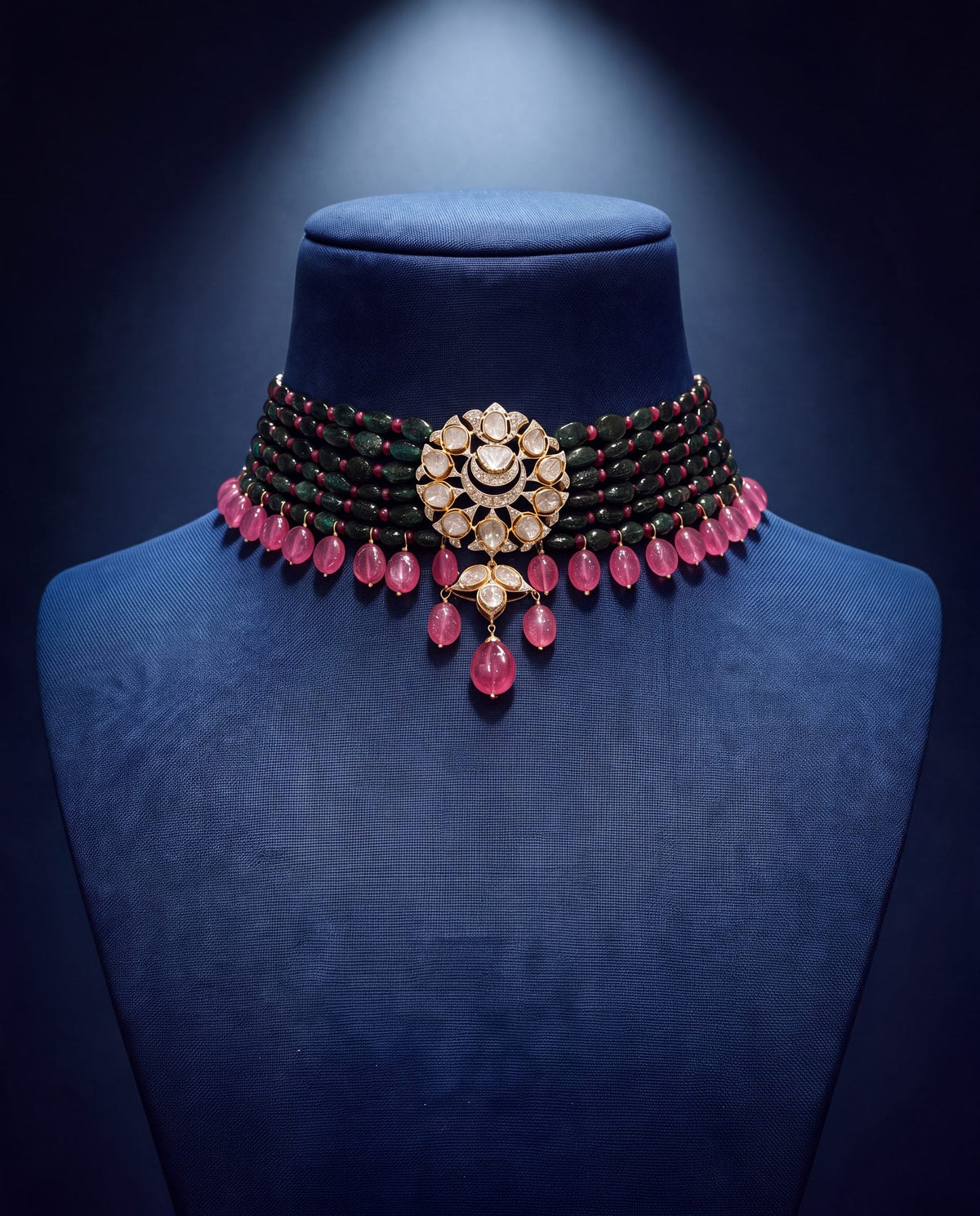 Shobhita Polki And Diamond Choker