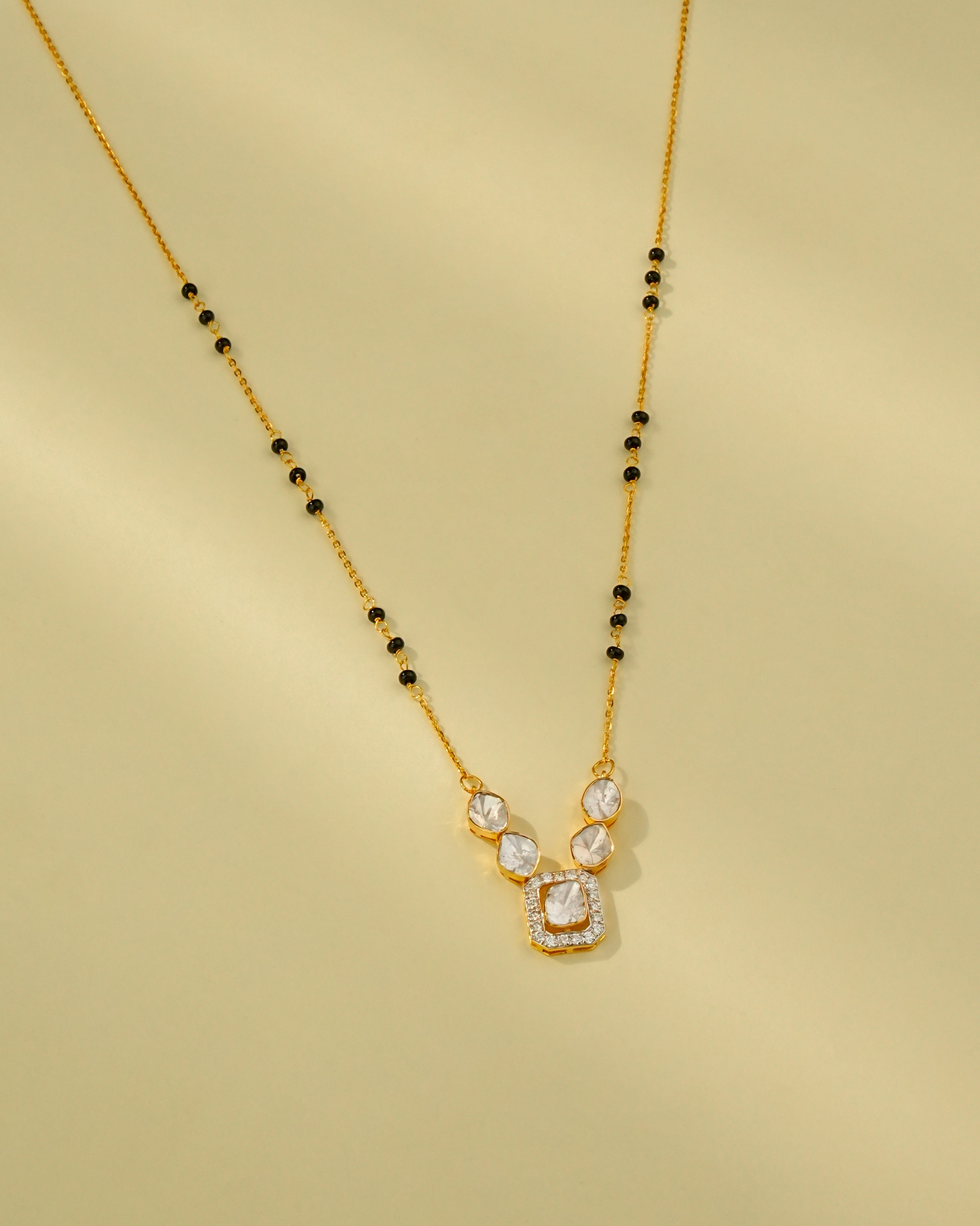 Naomi Polki And Diamond Pendant