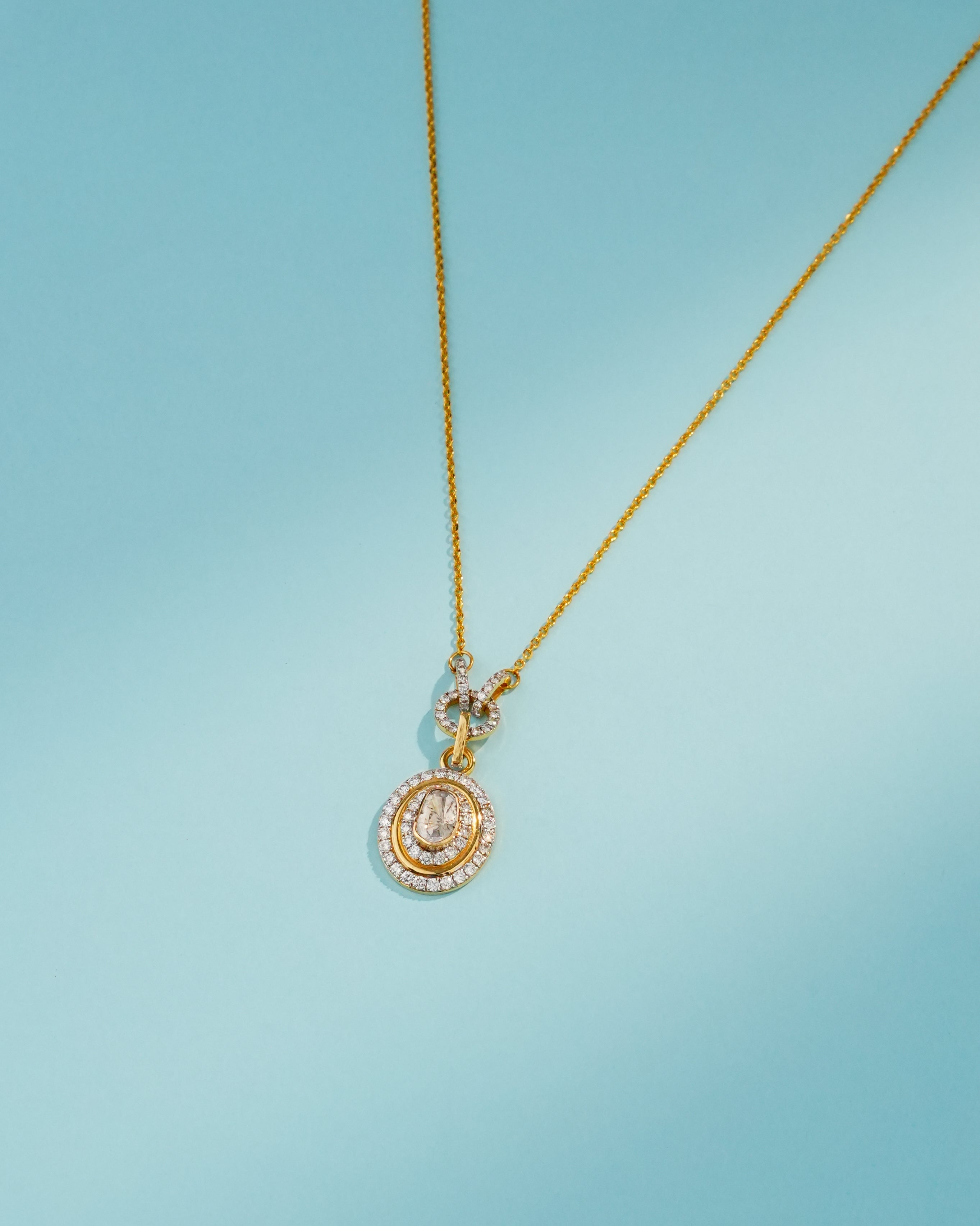 Maya Polki And Diamond Necklace