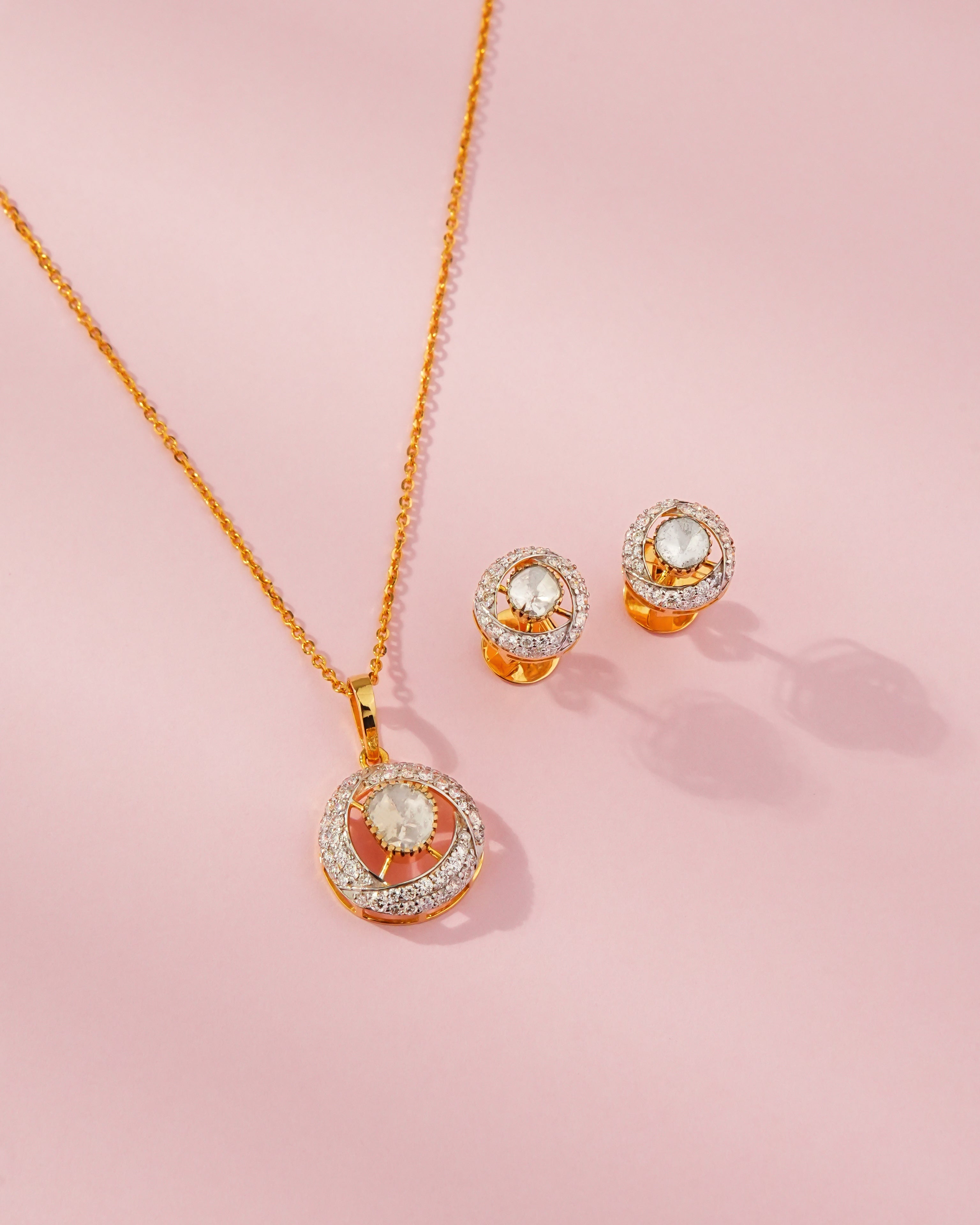Ayla Polki And Diamond Pendant