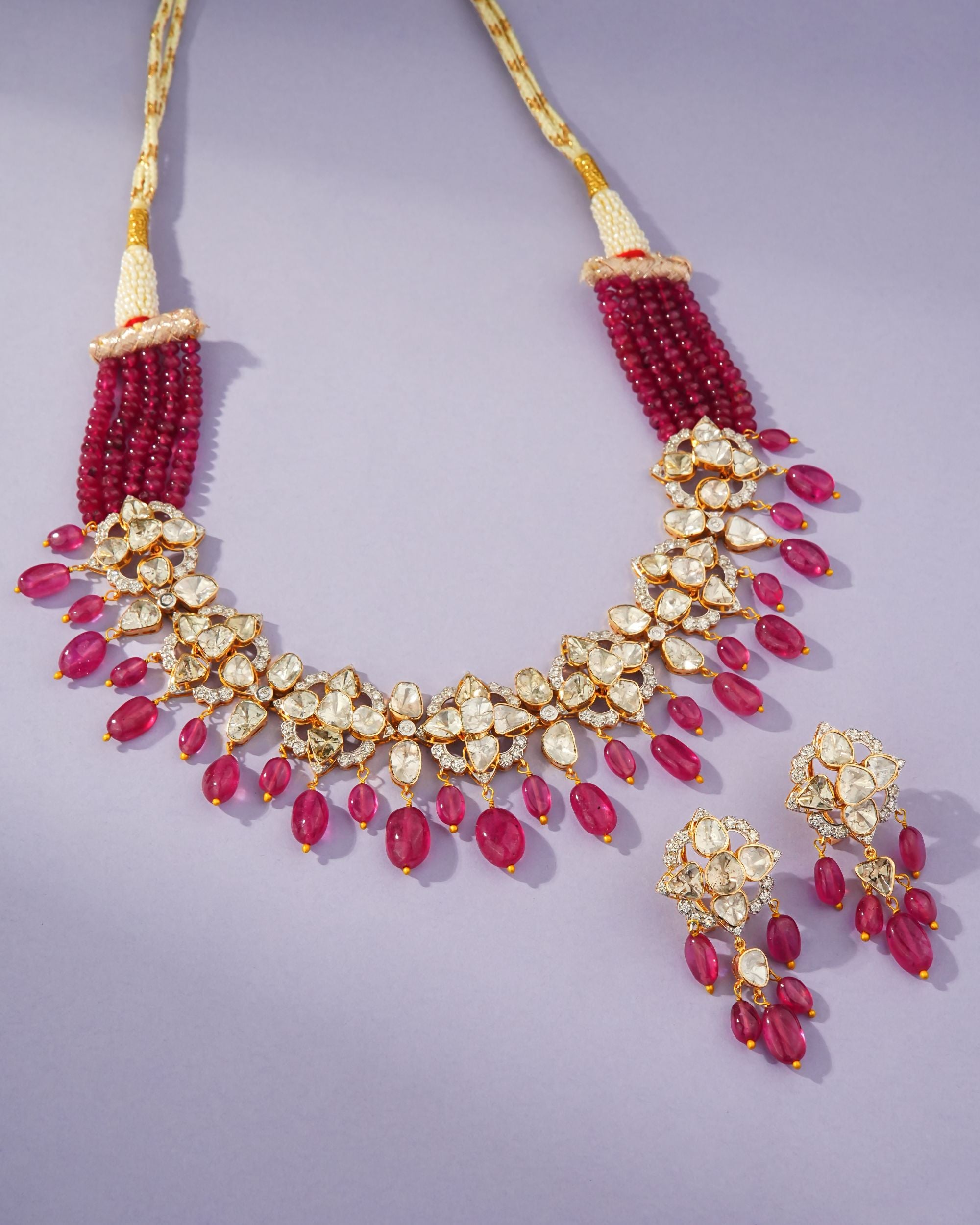 Eileen Polki And Diamond Choker