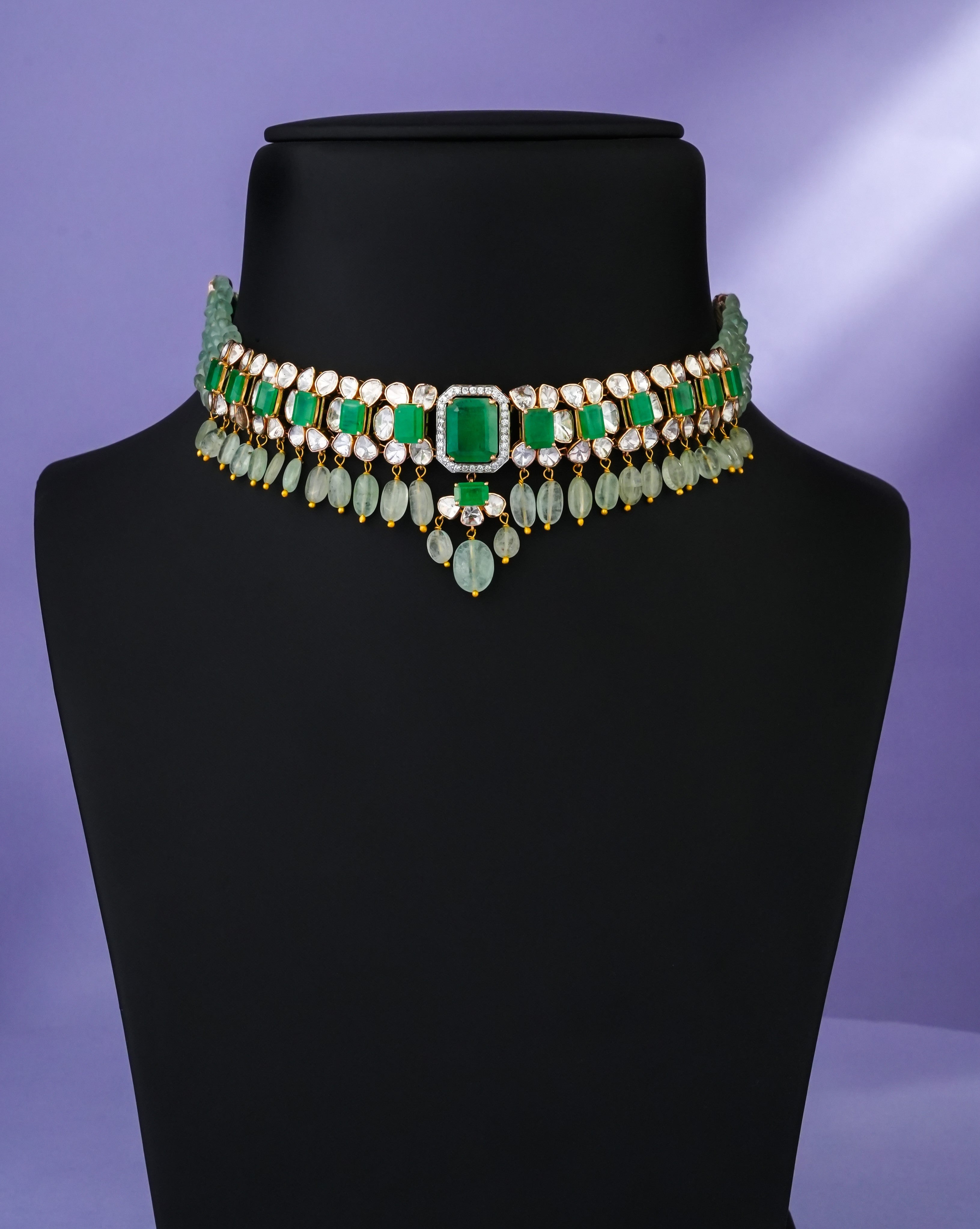 Laira Polki And Diamond Choker