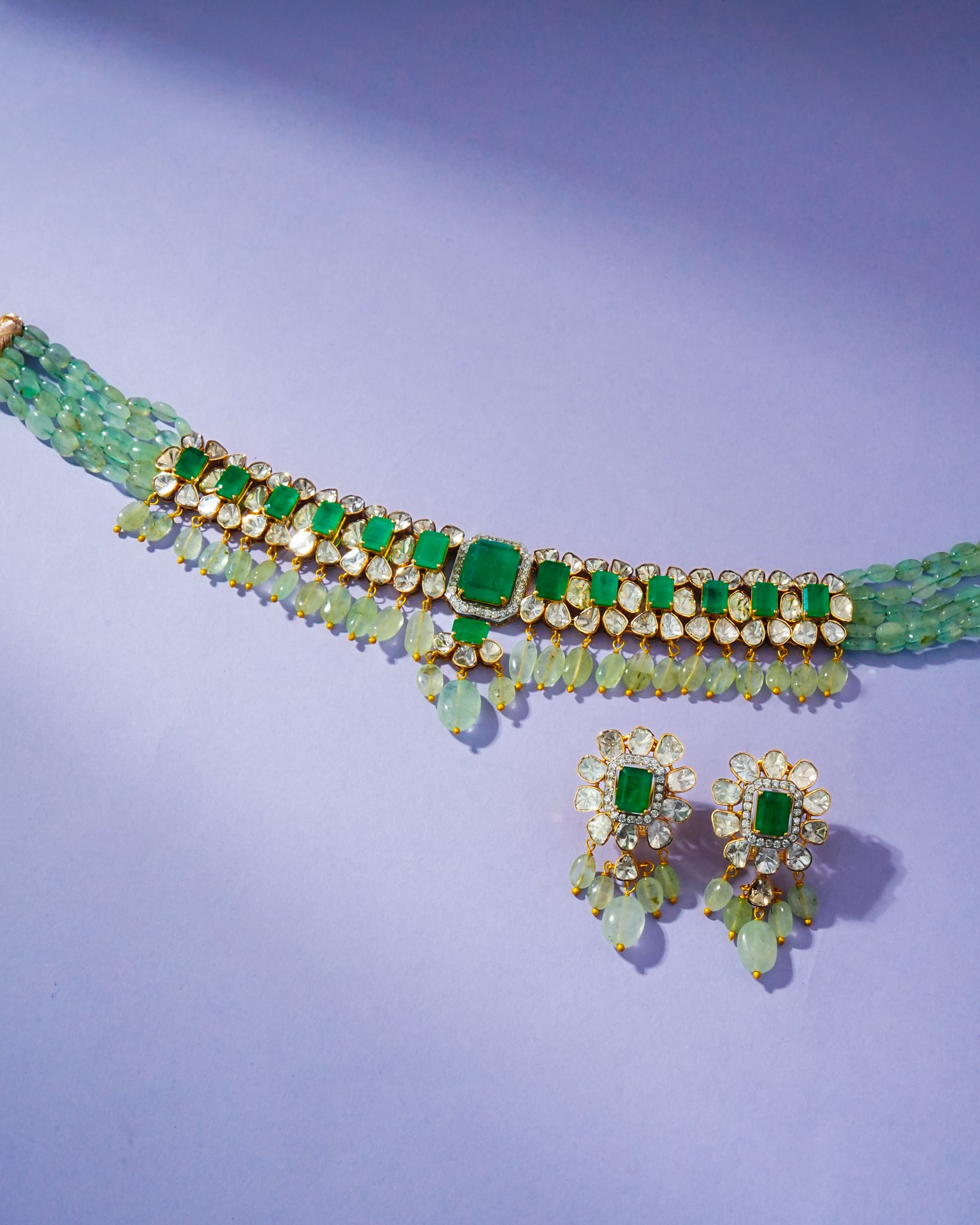 Laira Polki And Diamond Choker