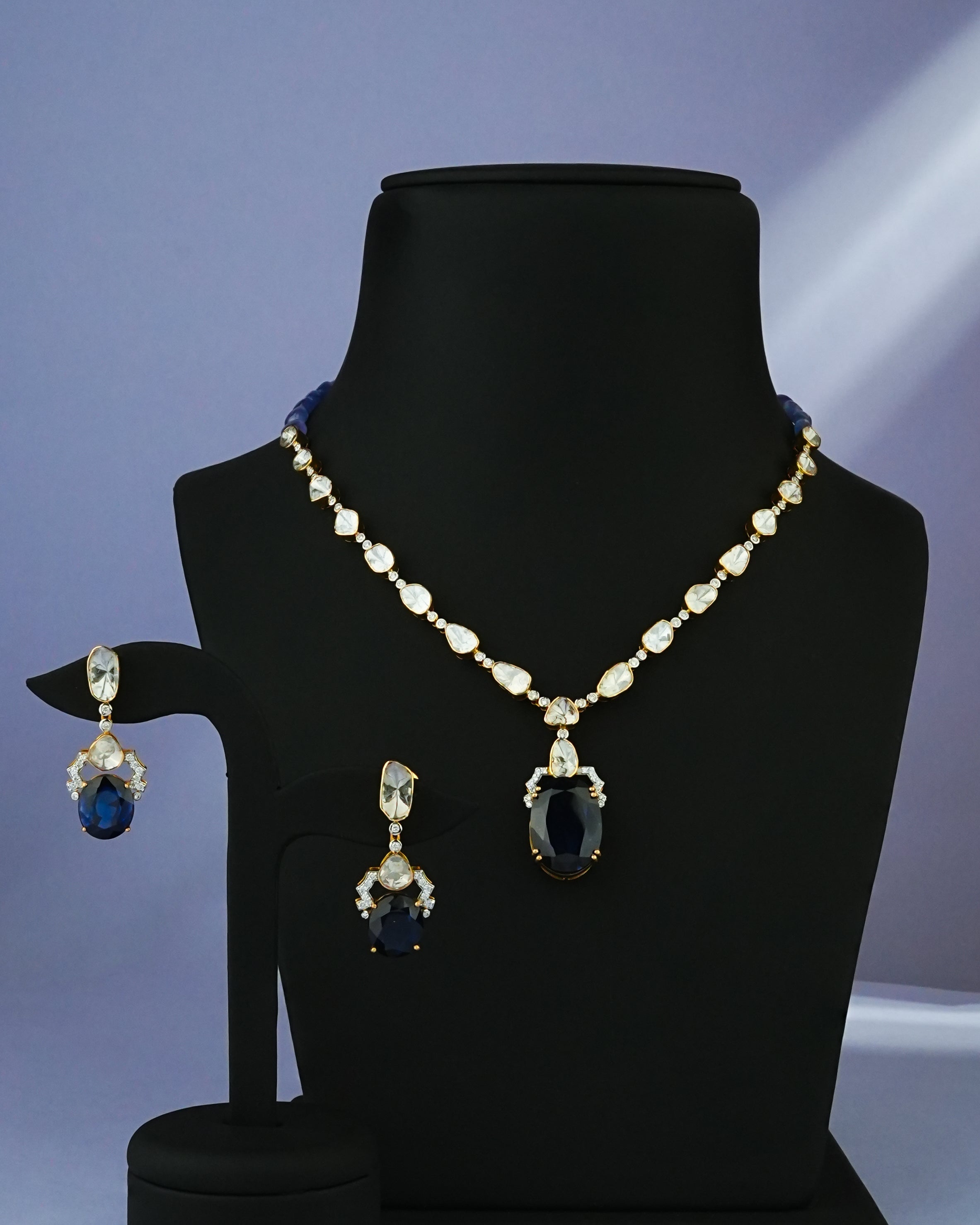 Tisya Polki And Diamond Tops