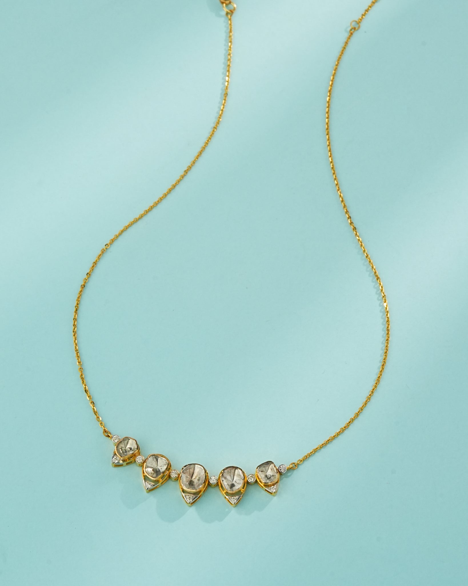 Chloe Polki And Diamond Necklace