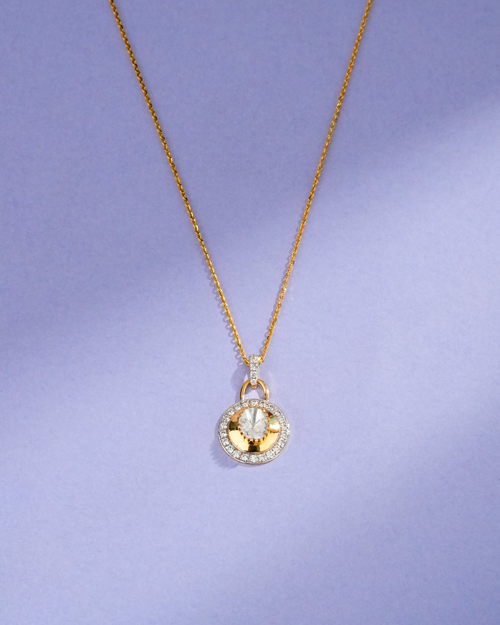 Alice Polki And Diamond Pendant