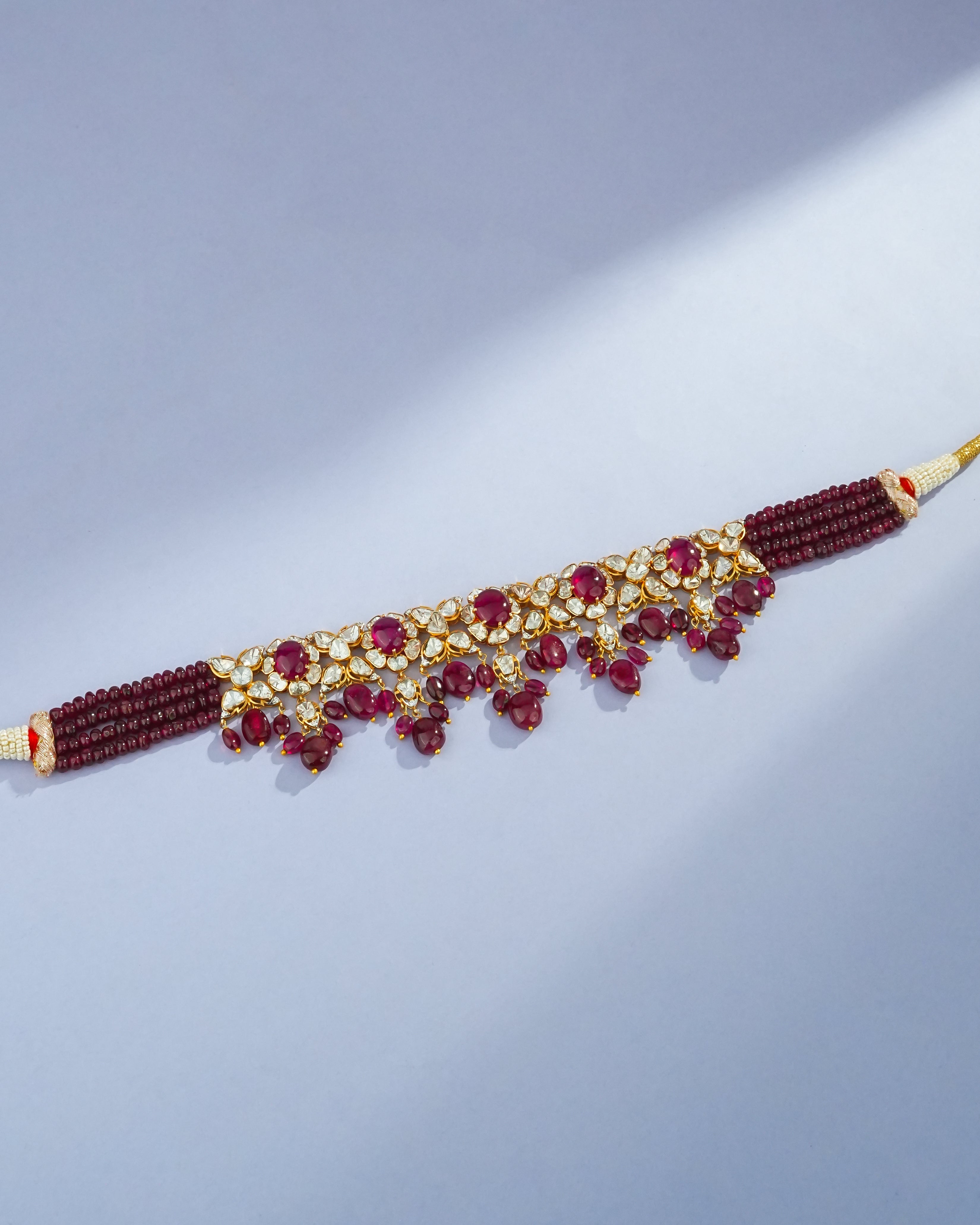 Clara Polki And Diamond Necklace