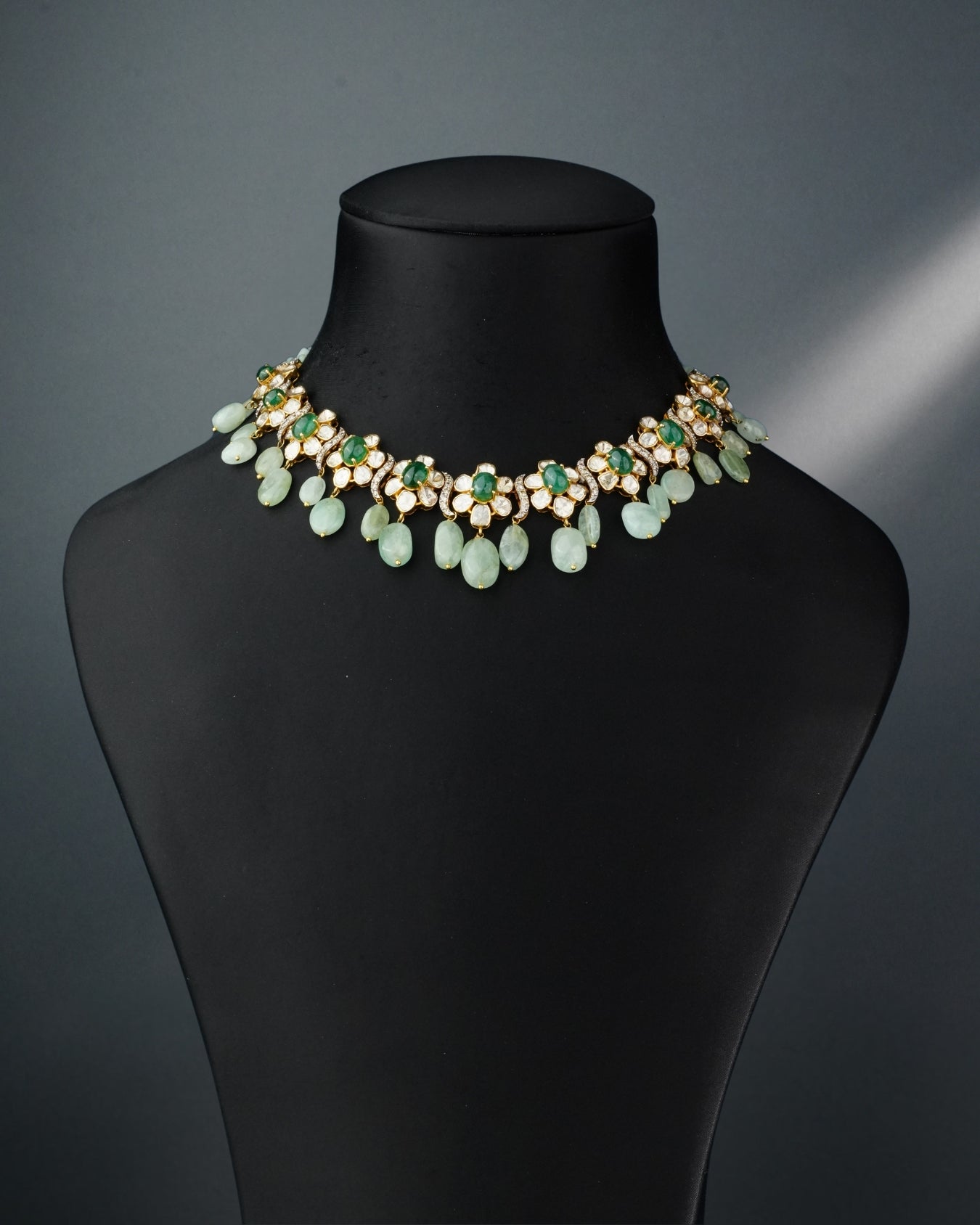 Nyra Polki And Diamond Necklace