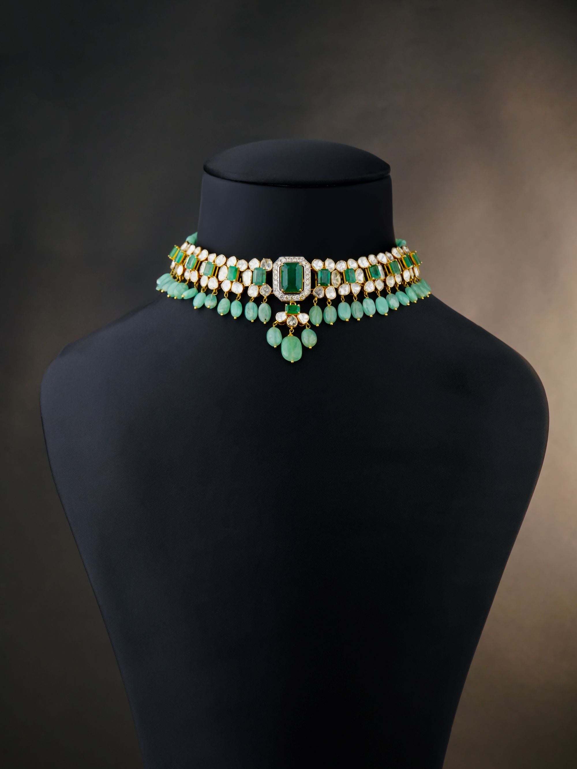 Laira Polki And Diamond Choker