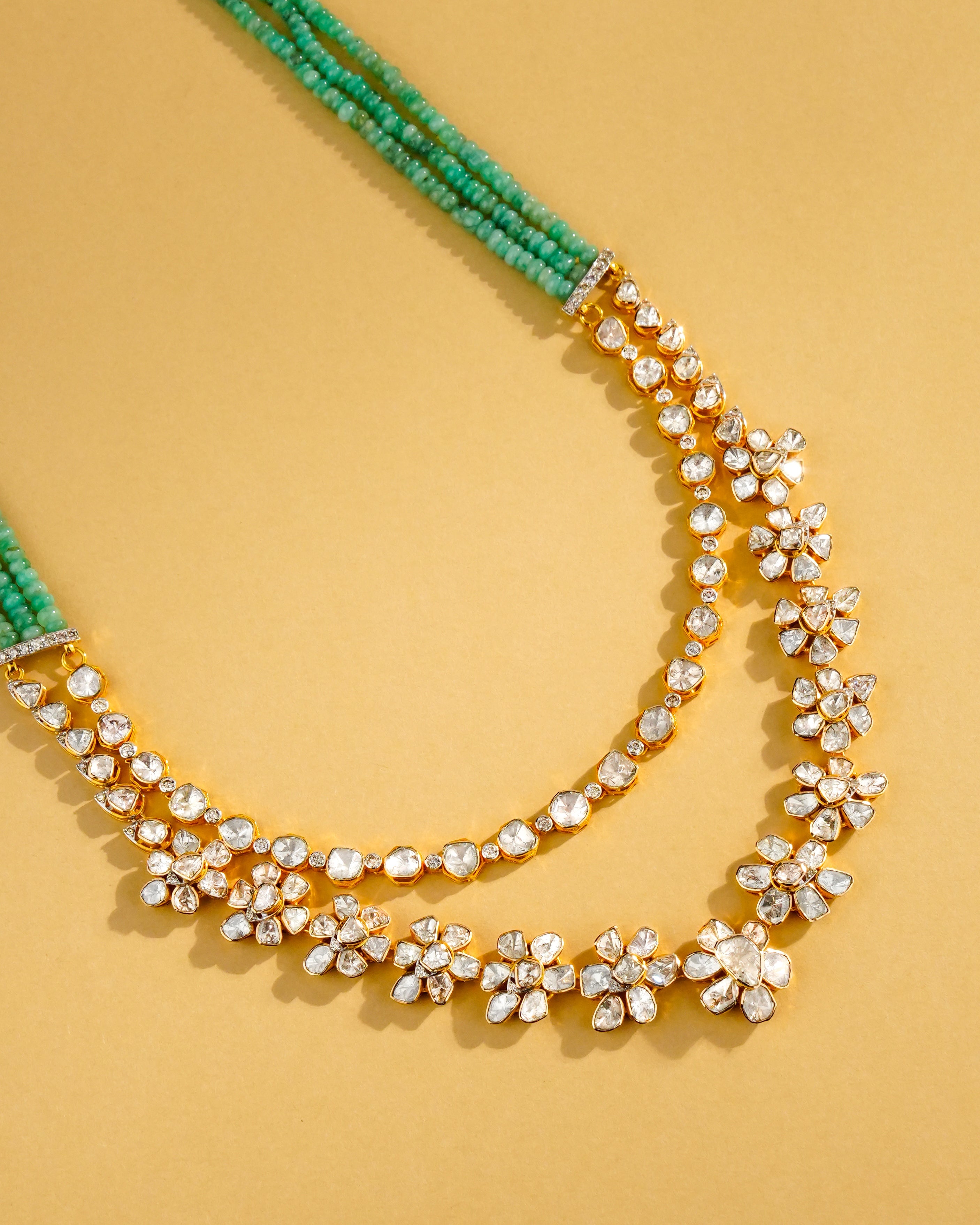 Elysia Polki And Diamond Necklace