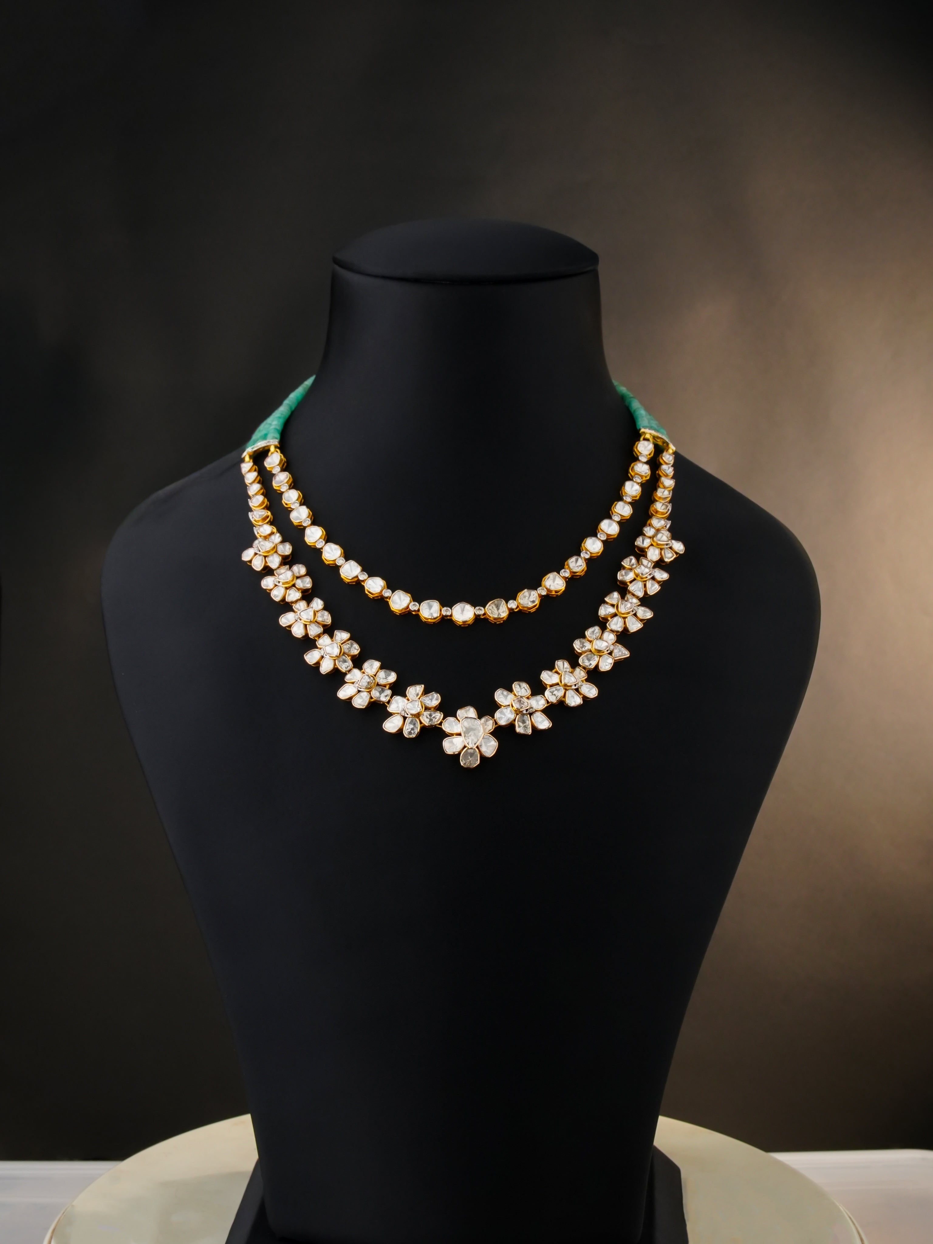 Elysia Polki And Diamond Necklace