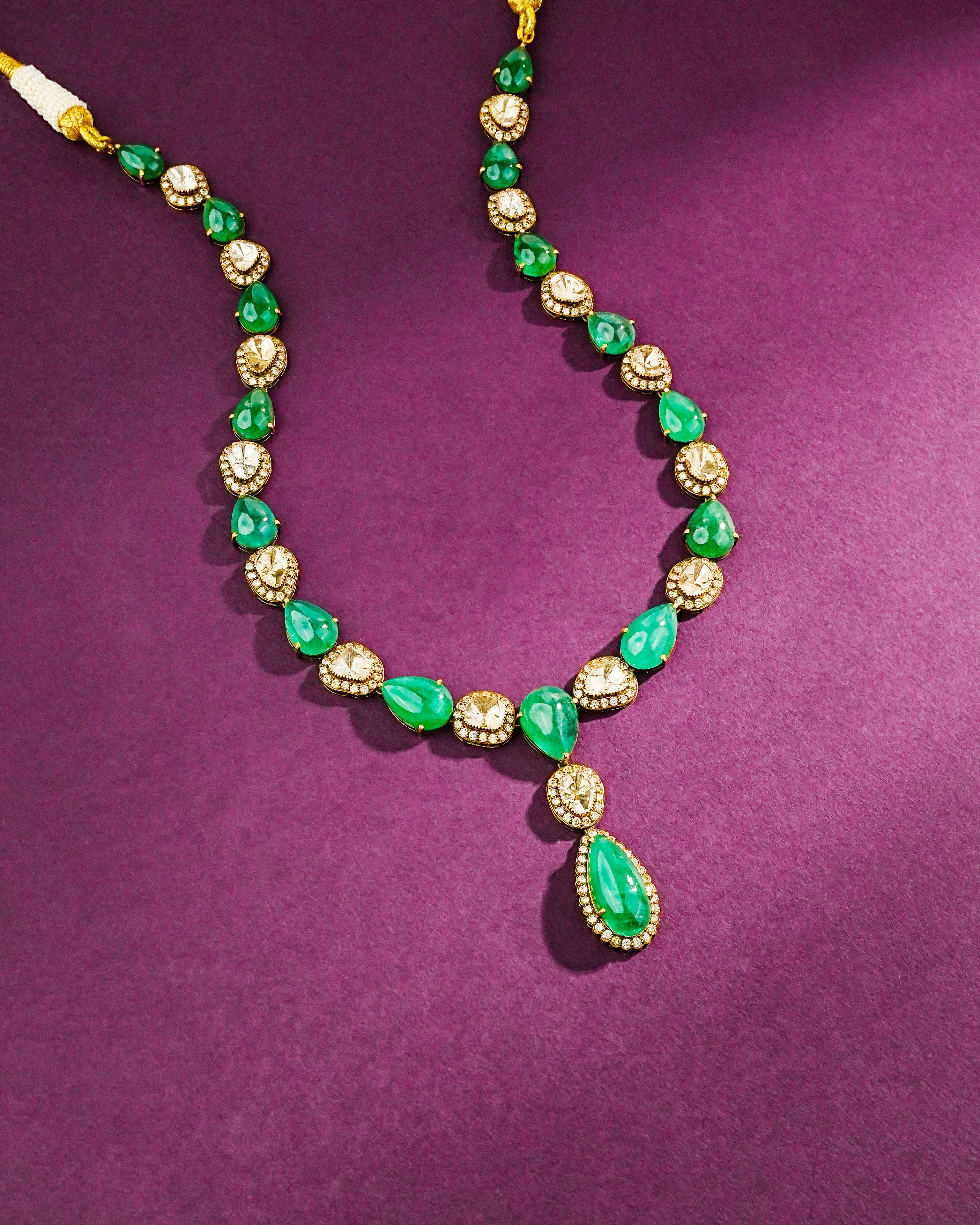 Elowyn Polki And Diamond Necklace