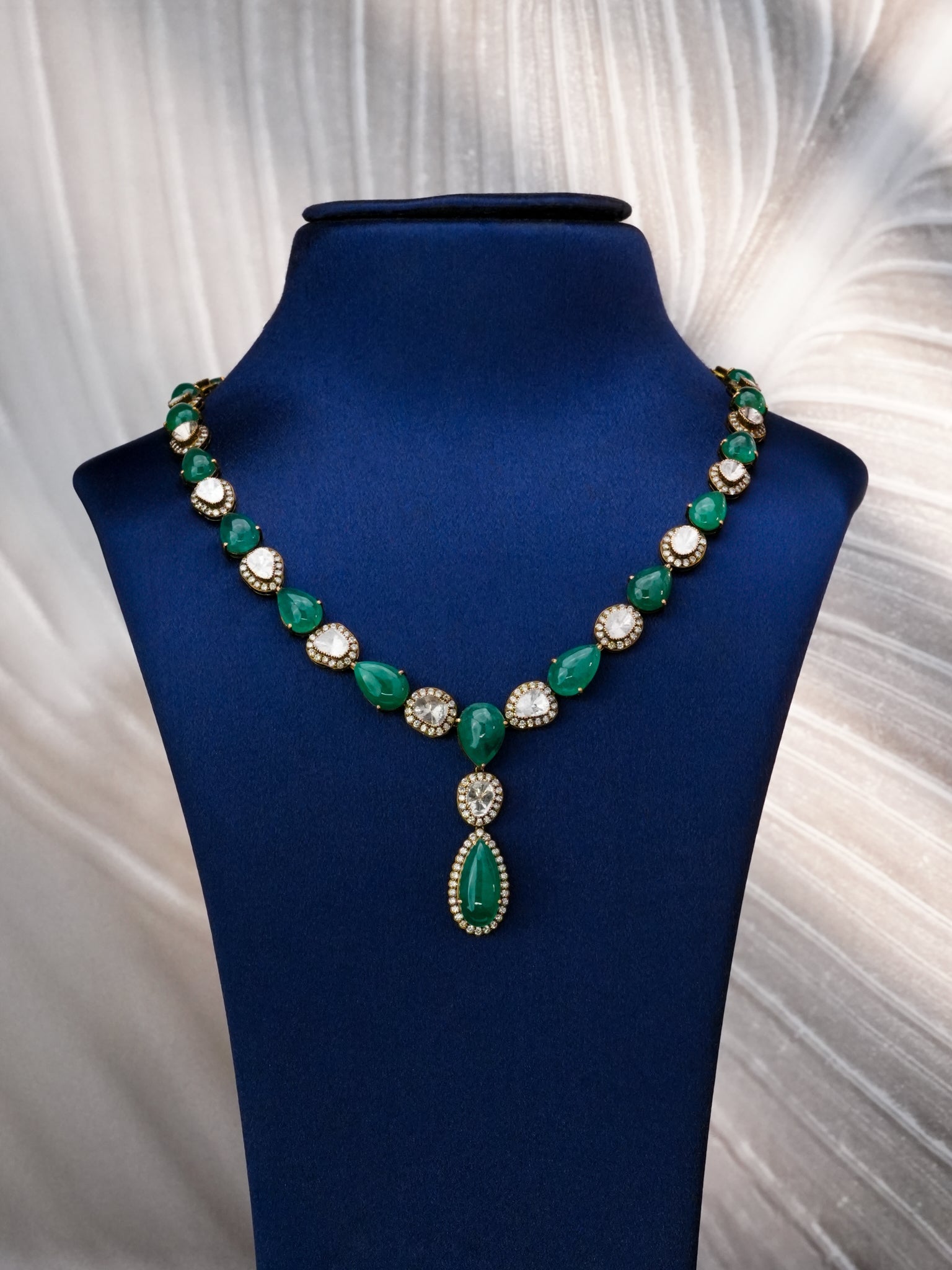 Elowyn Polki And Diamond Necklace