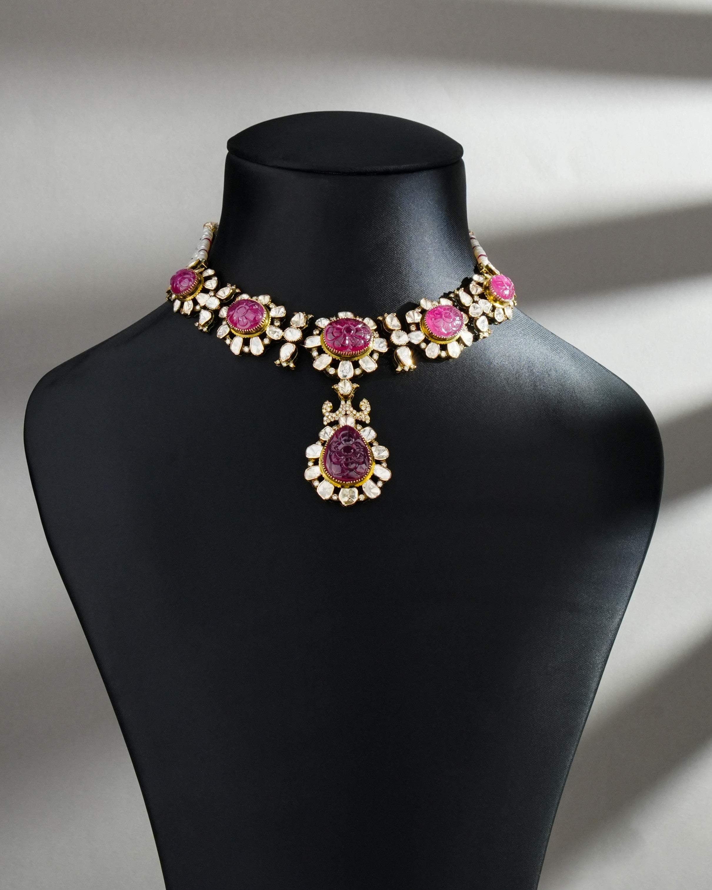 Kalki Koechlin - Mariana Polki And Diamond Necklace