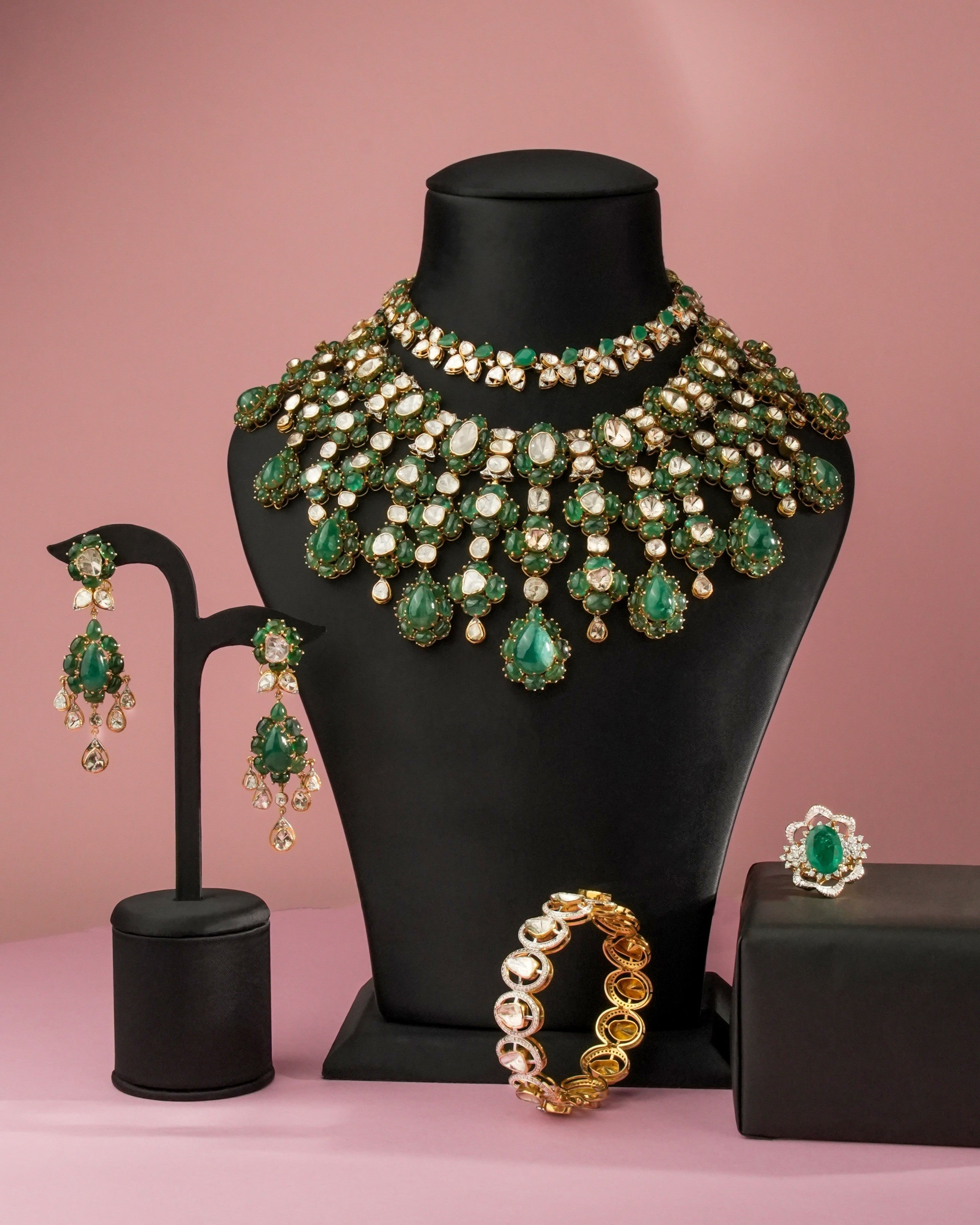 Cenora Polki And Diamond Necklace